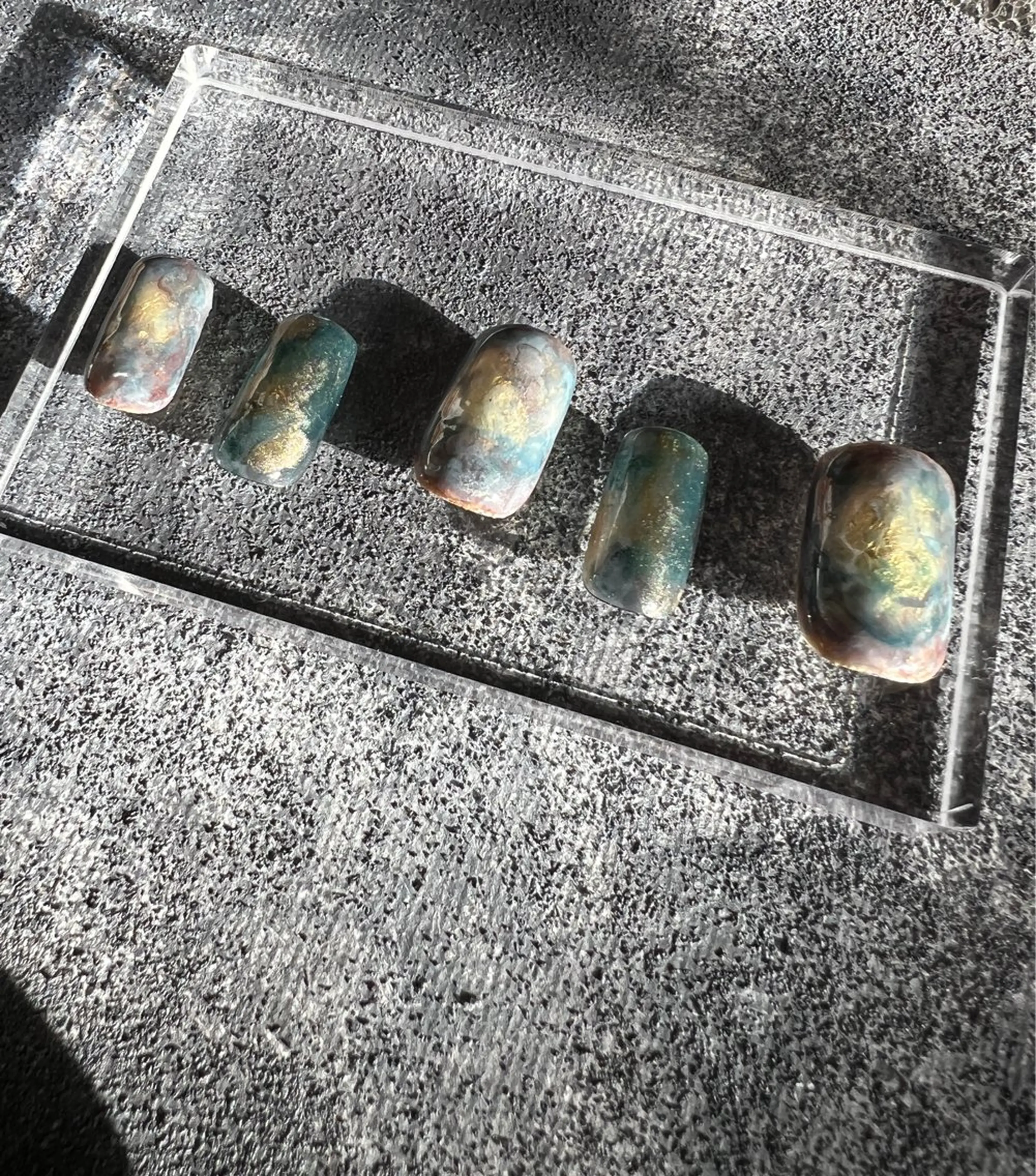 ネイル ニュアンスネイル Aura nailのネイルデザイン