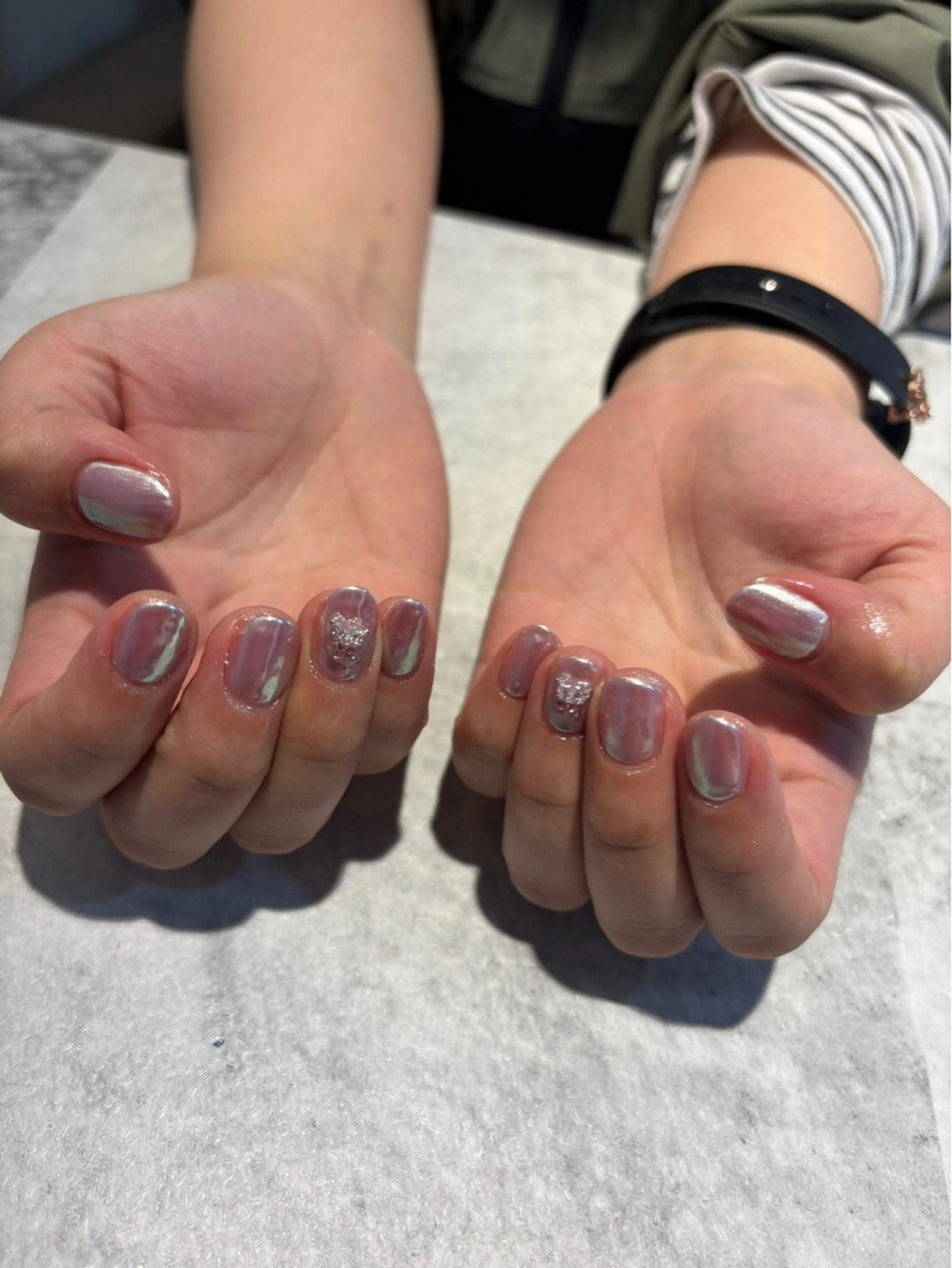 ネイル ハンドネイル エクシアホワイト 立川南口のエステ・リラクイメージ