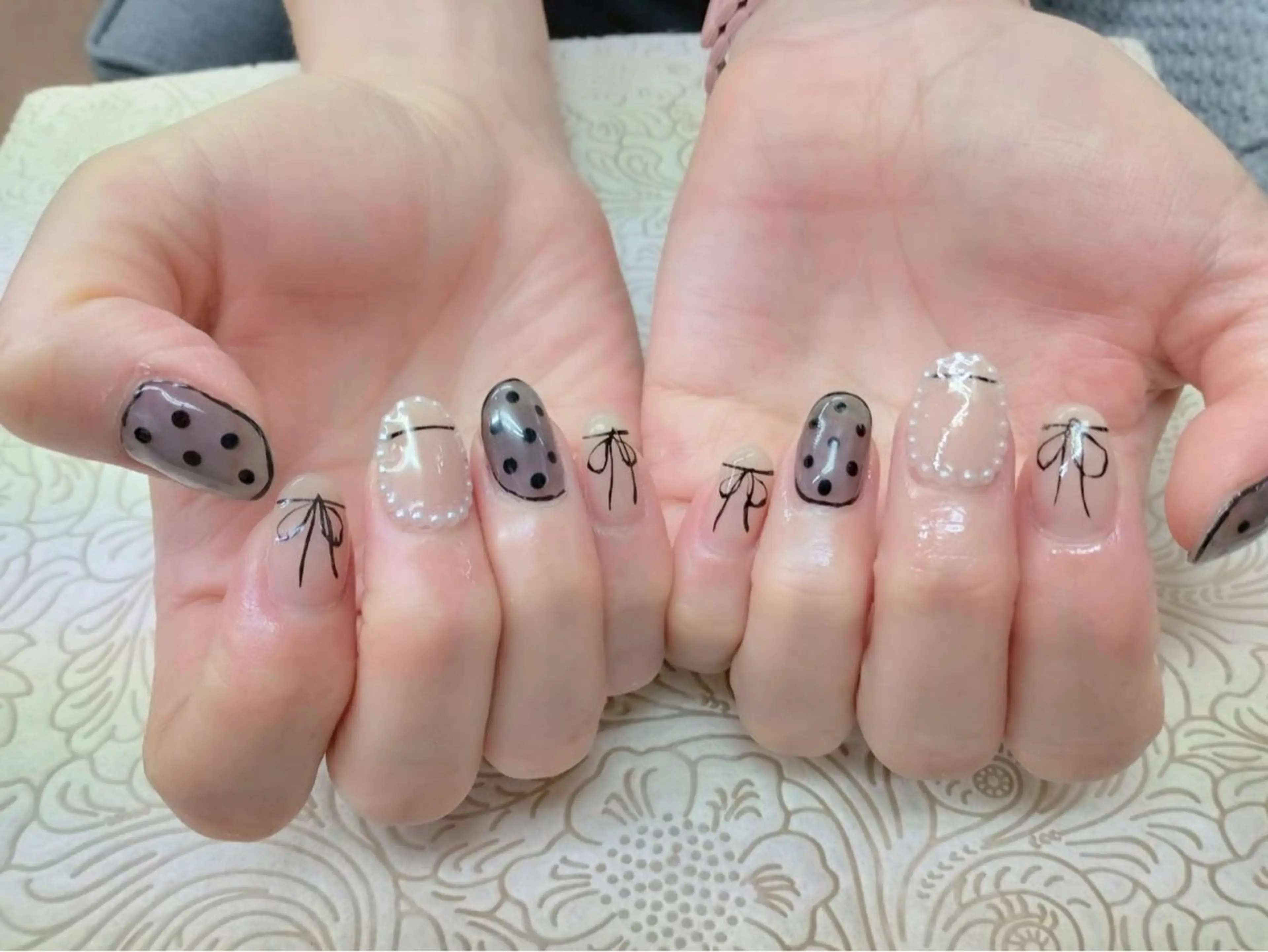 ネイル フラワーネイル precious nail room所属・precious nail  roomのネイルデザイン