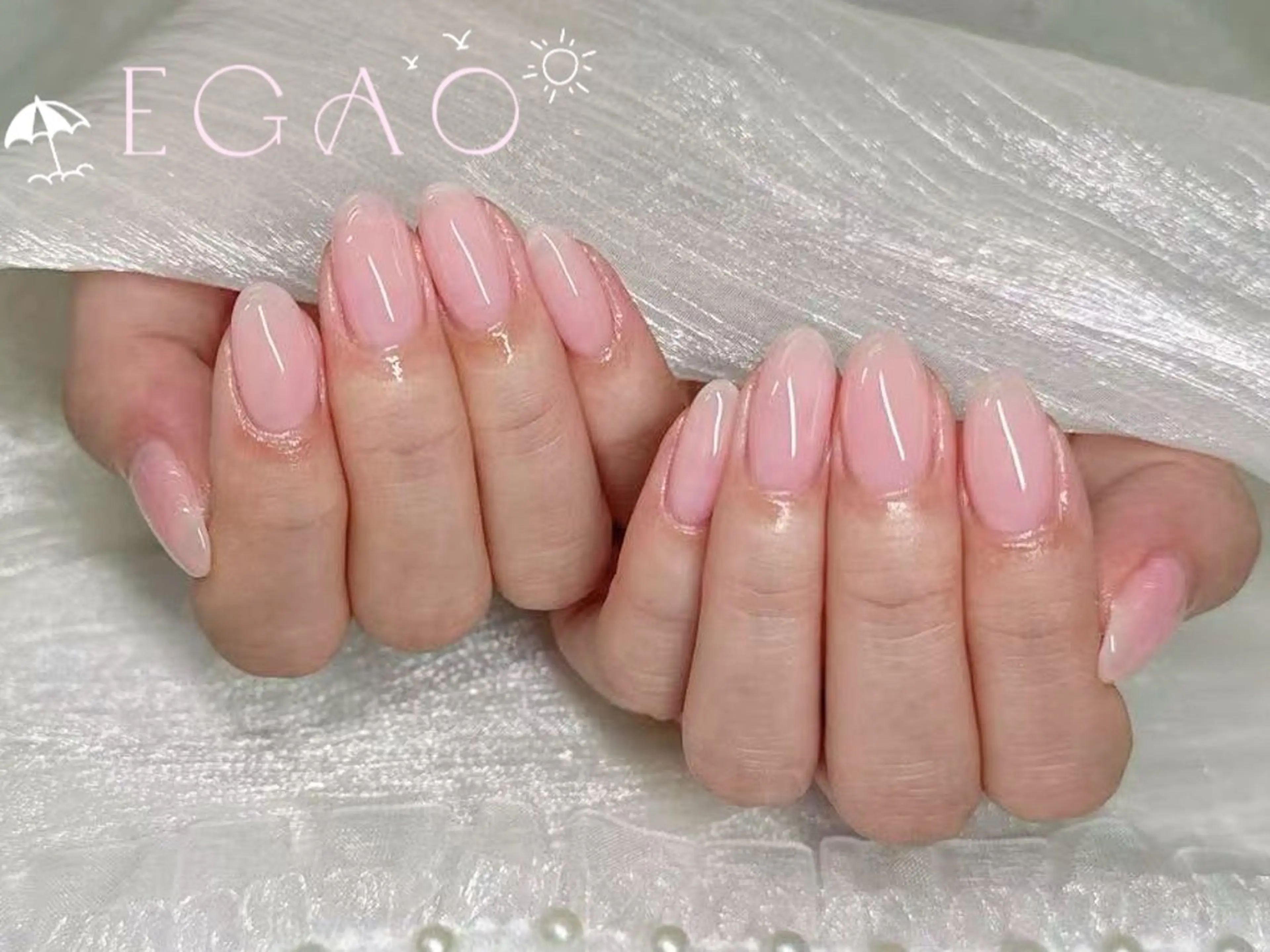 ネイル アートネイル フットネイル フレンチネイル ジェルネイル グラデーション ハンドネイル Egao Nail Salonのネイルデザイン