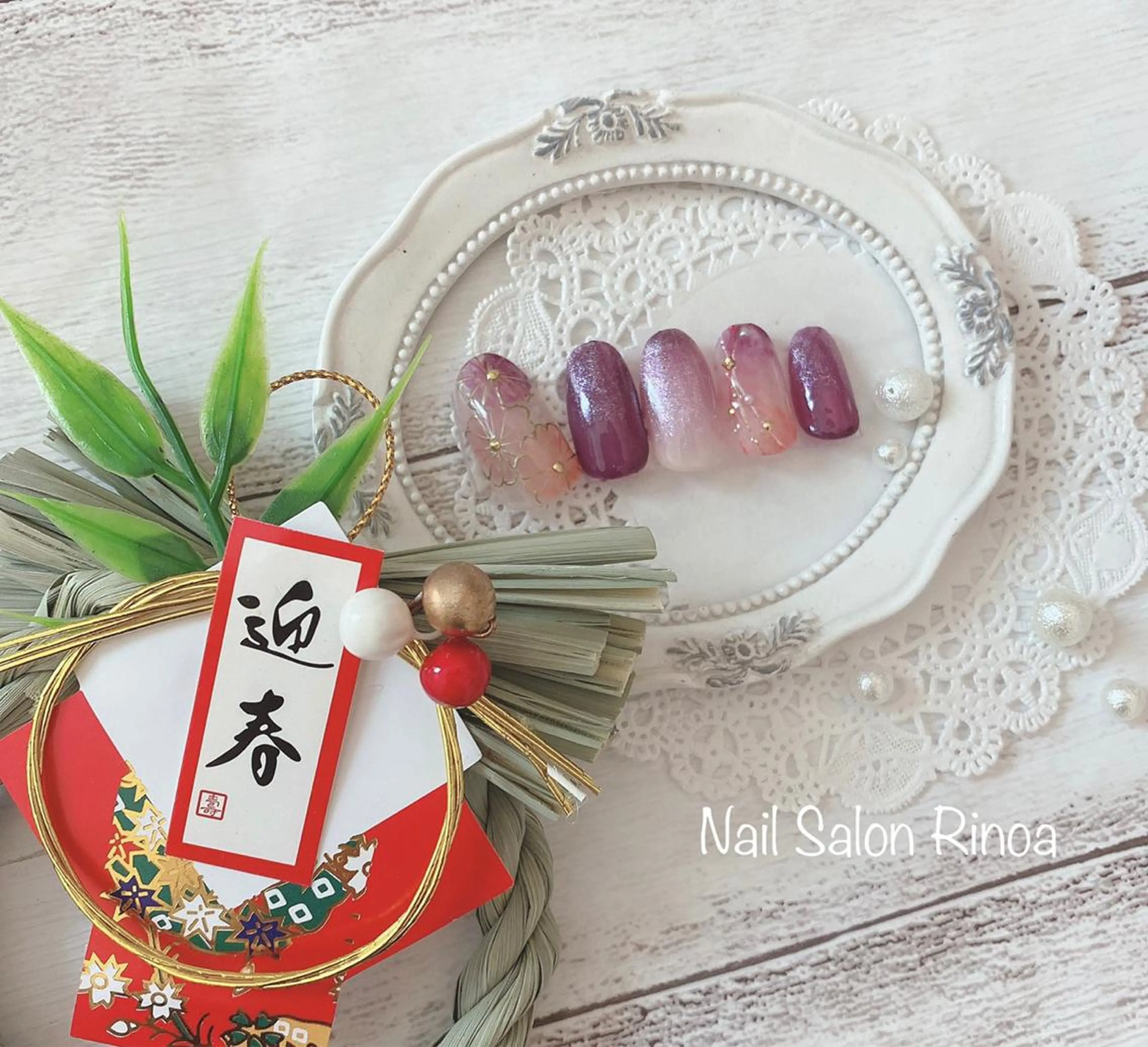 ネイル Nail Salon Rinoaのネイルデザイン