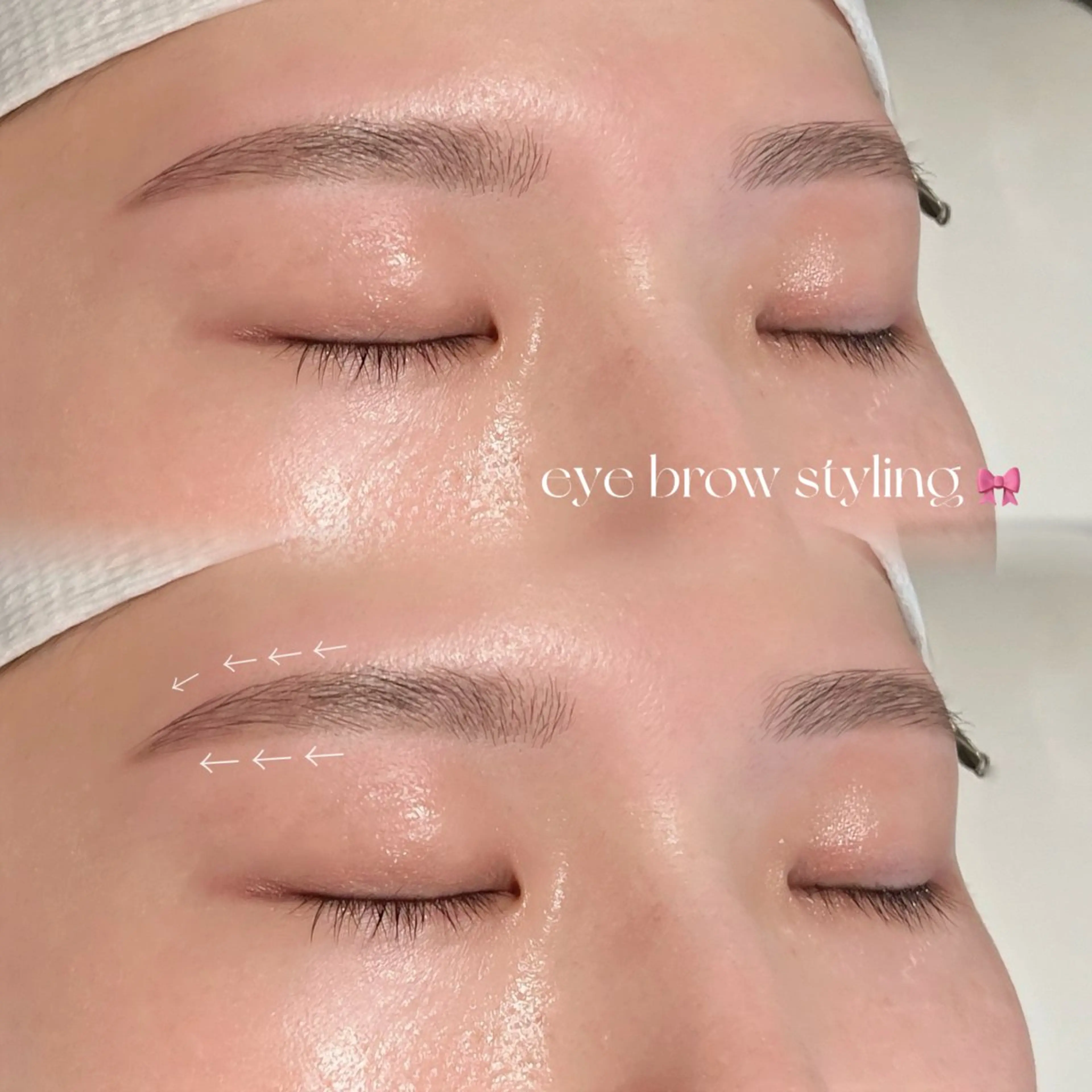 学割U24🎓《持続力⭐️》美眉アイブロウWAX＋ハリウッドブロウリフト ¥4900の写真