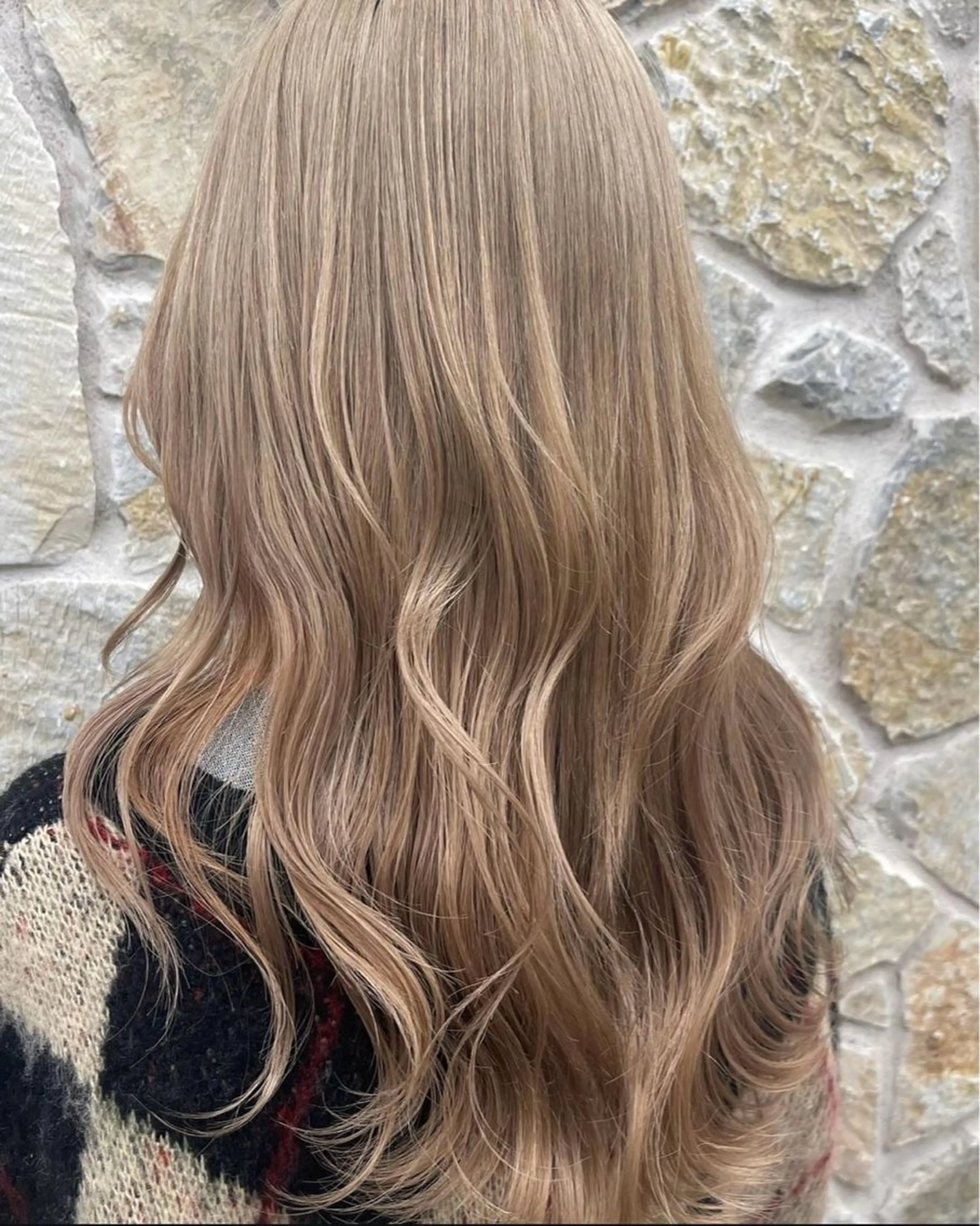 ロング カラー 大西 美羽のヘアスタイル