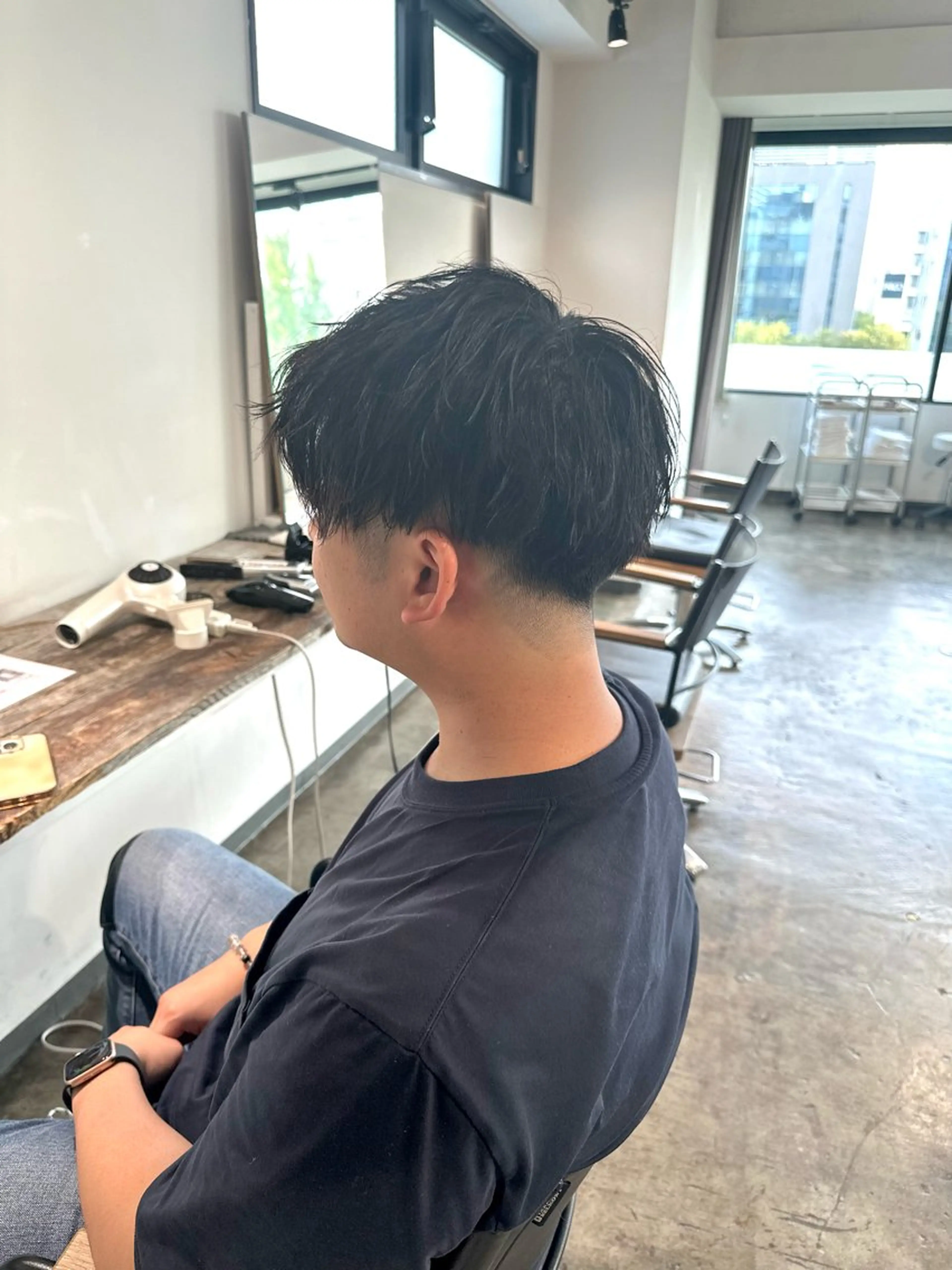 メンズ マッシュ メンズパーマ メンズツイストパーマ 波巻きパーマ ツイストパーマ カット 骨格補正施術/メンズ 専門美容師/YUYAのヘアスタイル