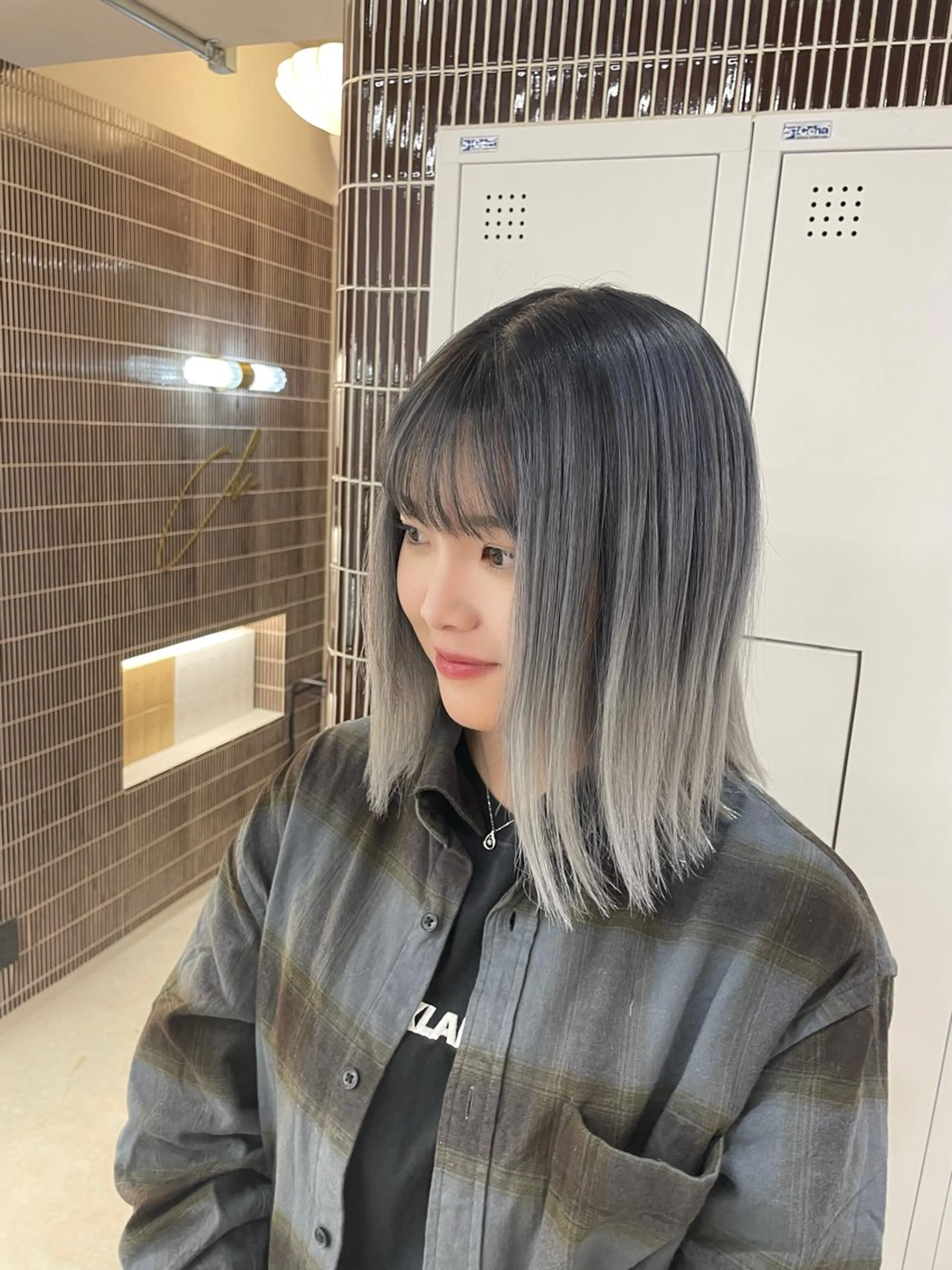 カラー バレイヤージュ i.+odori所属・‎Miu‎🤍 モデル様募集中のヘアスタイル