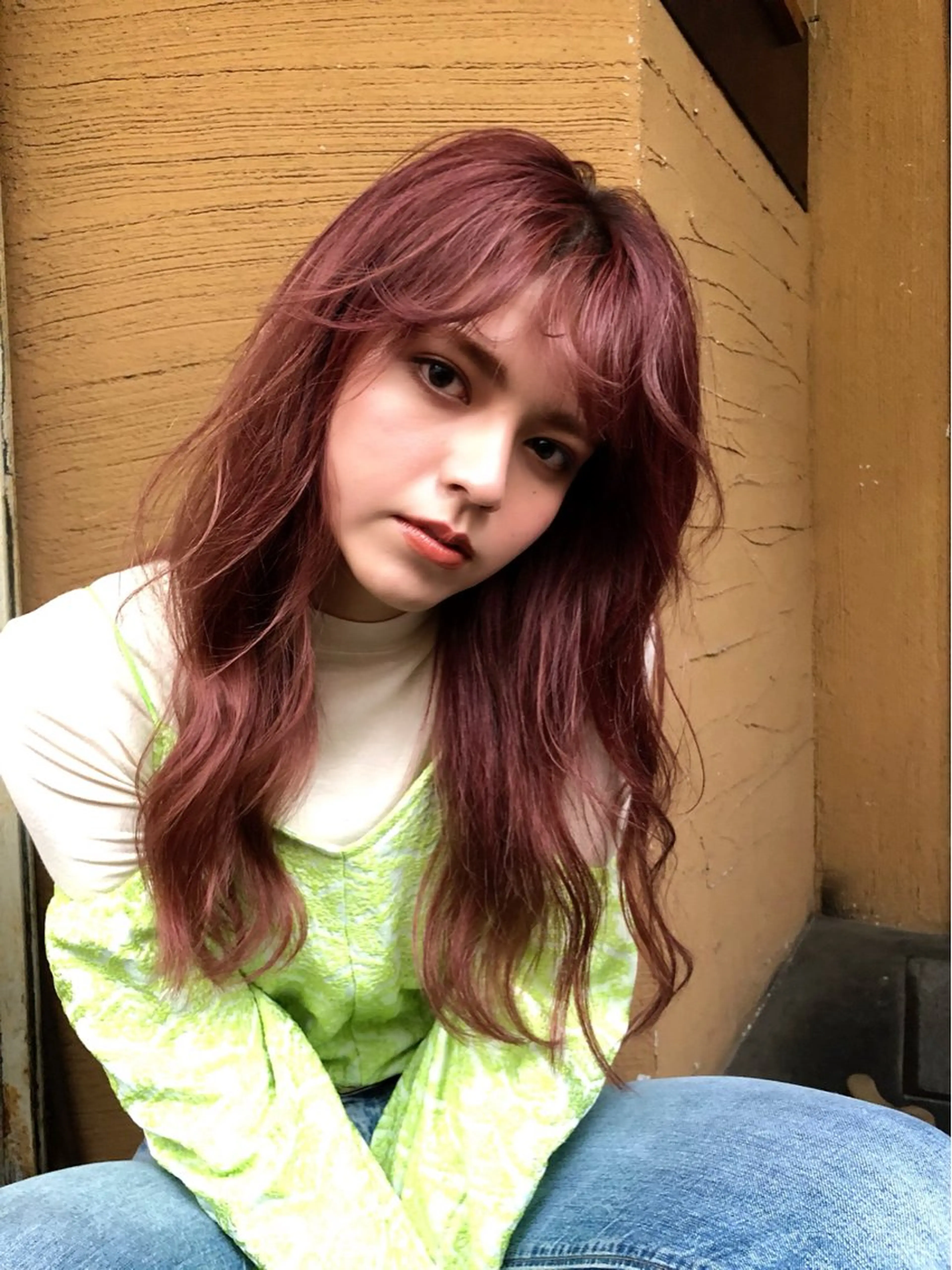 ロング ヘアカラー 福岡美容室 Daisy duexのヘアスタイル