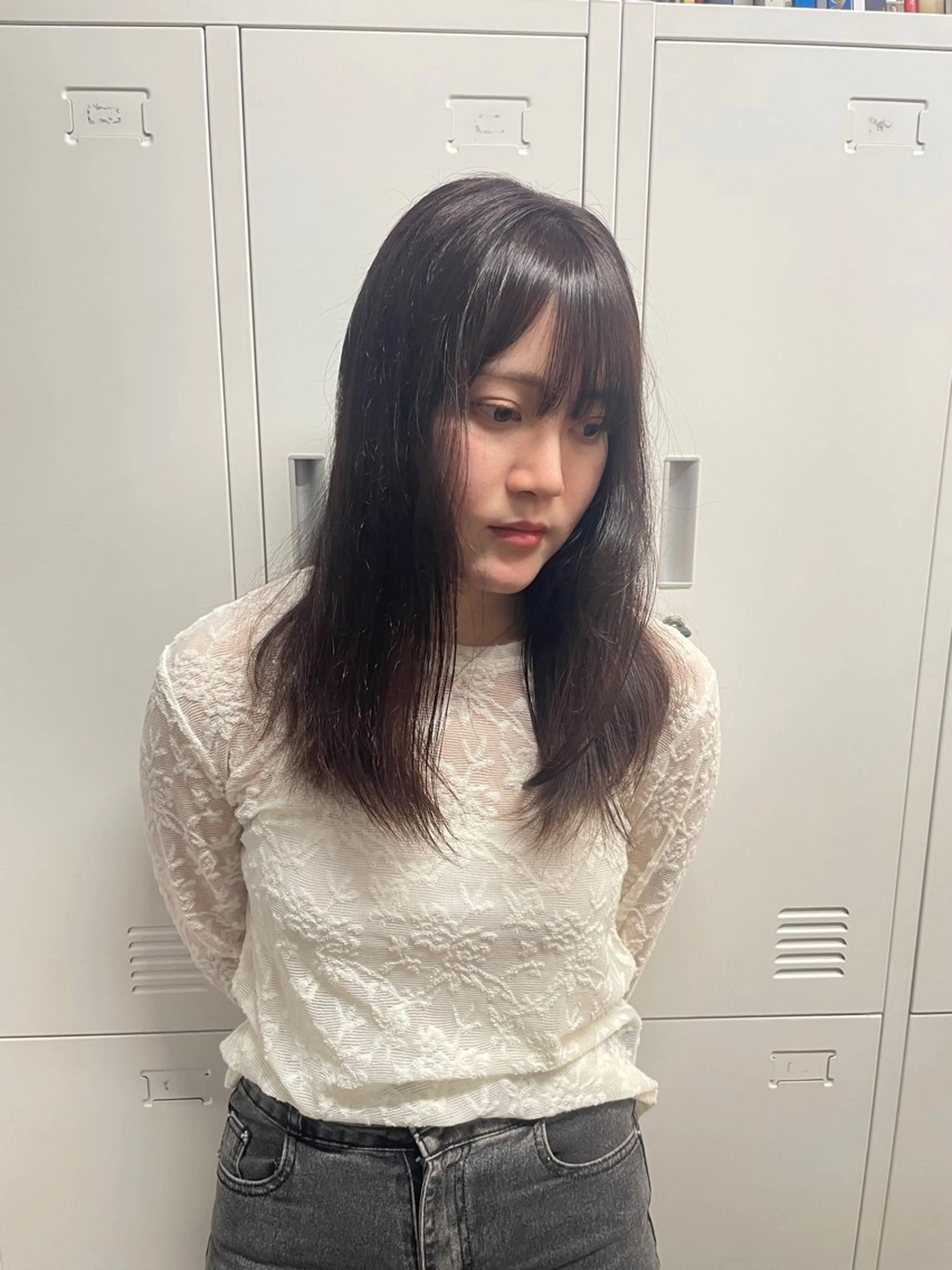 セミロング カラー メンズカットモデル 募集/かいふうのヘアスタイル