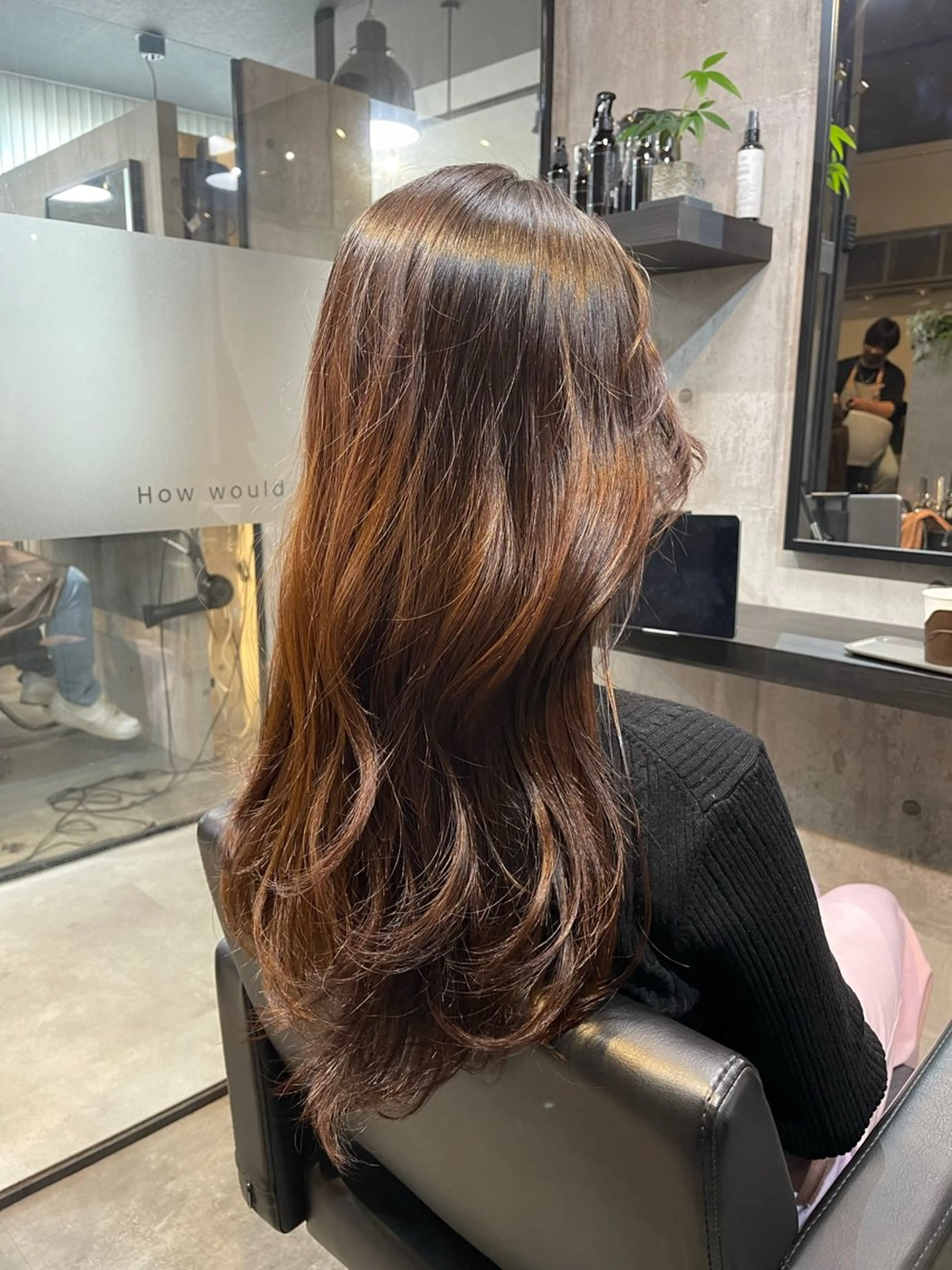 ロング 髪質改善 トリートメント 酸熱トリートメント 髪質改善縮毛矯正 💍谷口克也のヘアスタイル