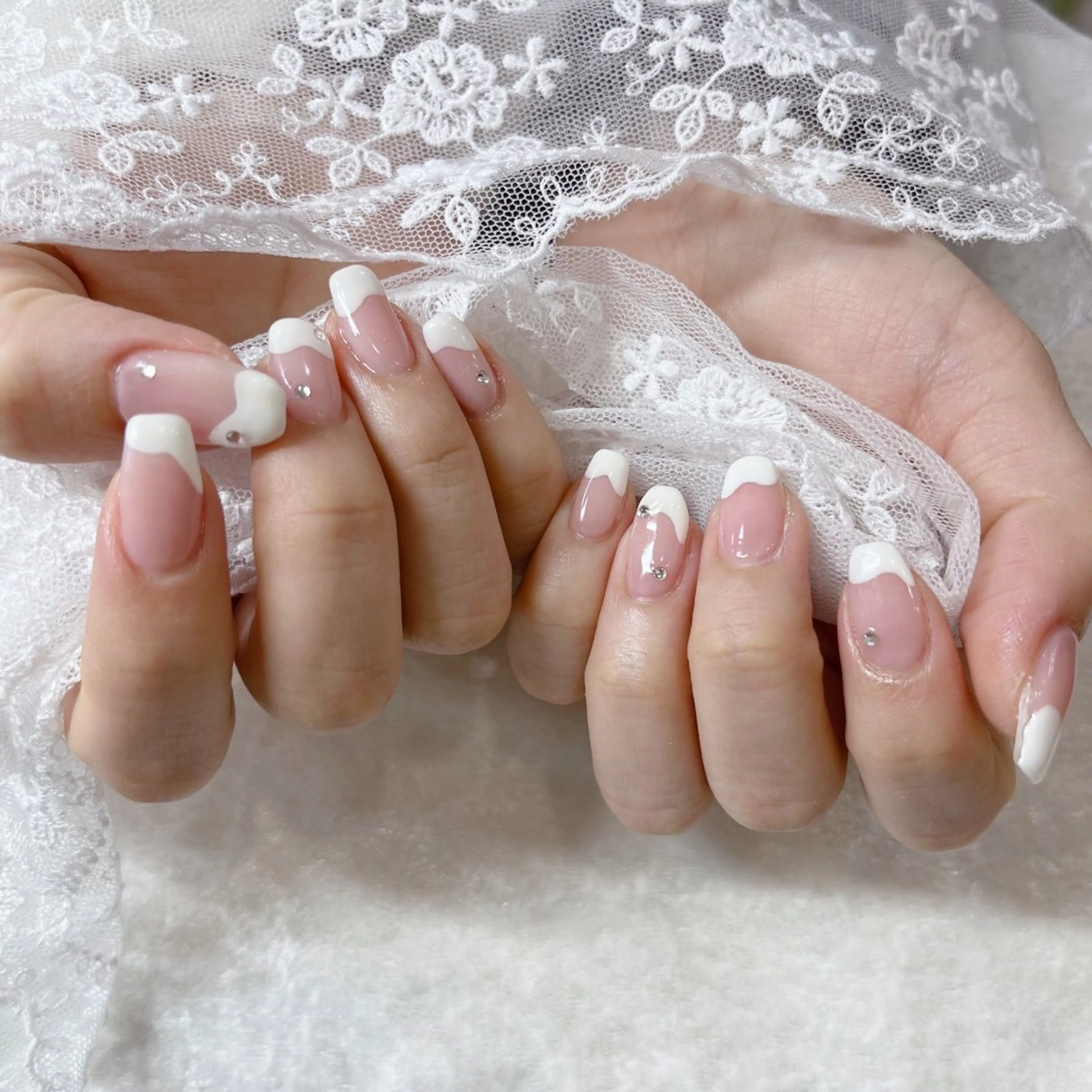 ネイル ハンドネイル Maya 🧊🫧‪のネイルデザイン