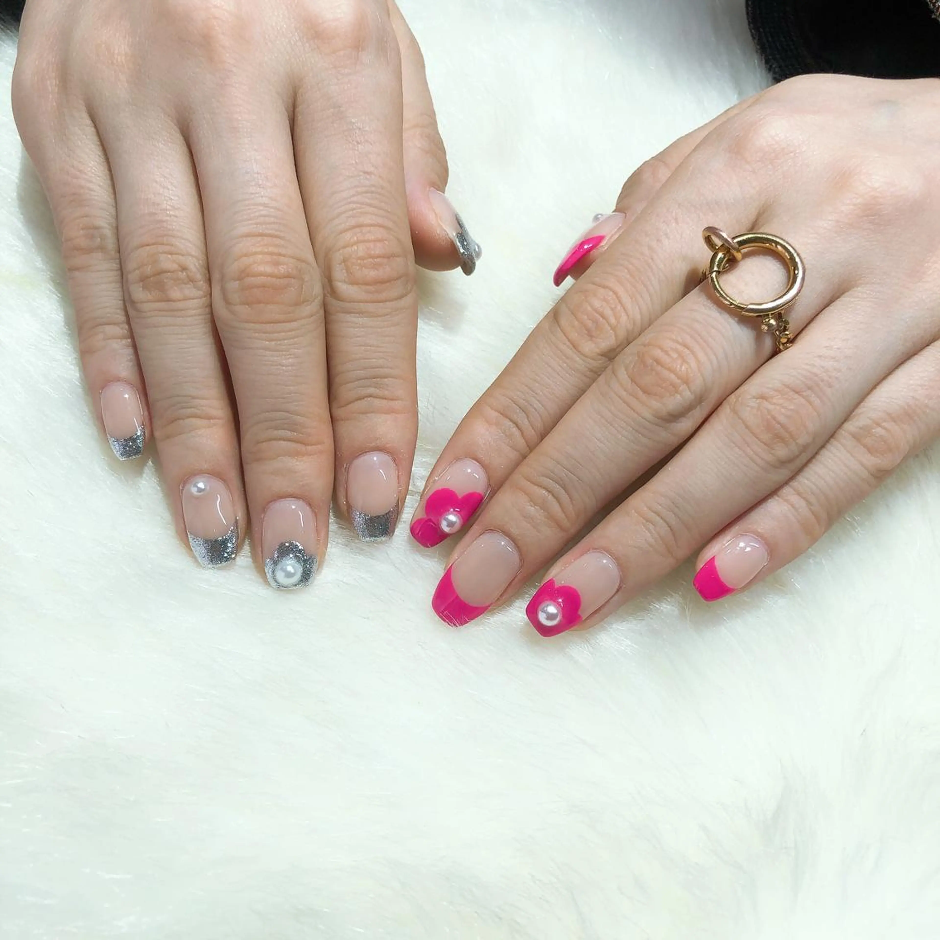 ネイル ハンドネイル フットネイル ハンドケア Nes.Nail所属・Miyagi Asamiのネイルデザイン