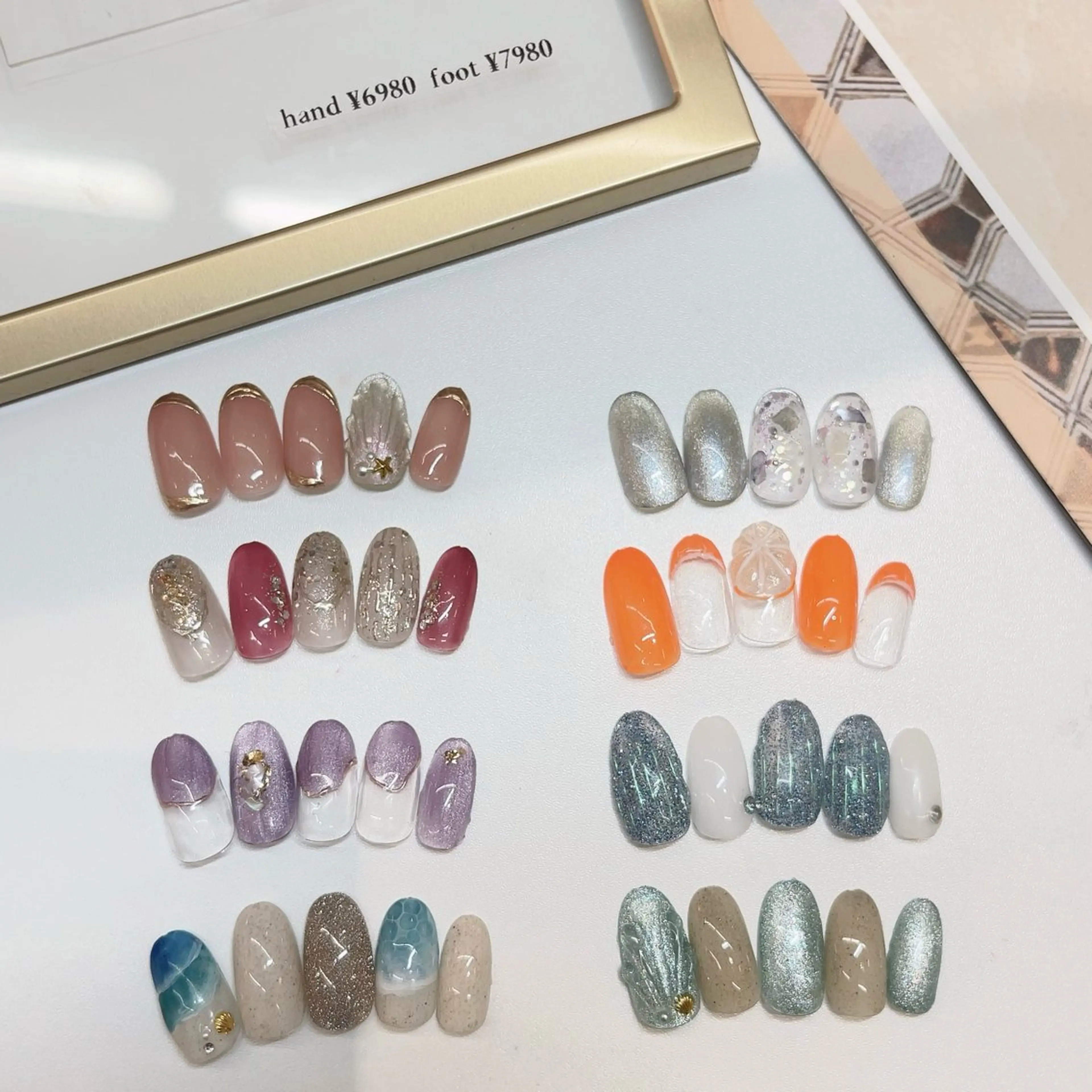 ネイル ハンドネイル M's Beautysalon所属・M's 新小岩  Yunaのマツエク・マツパデザイン