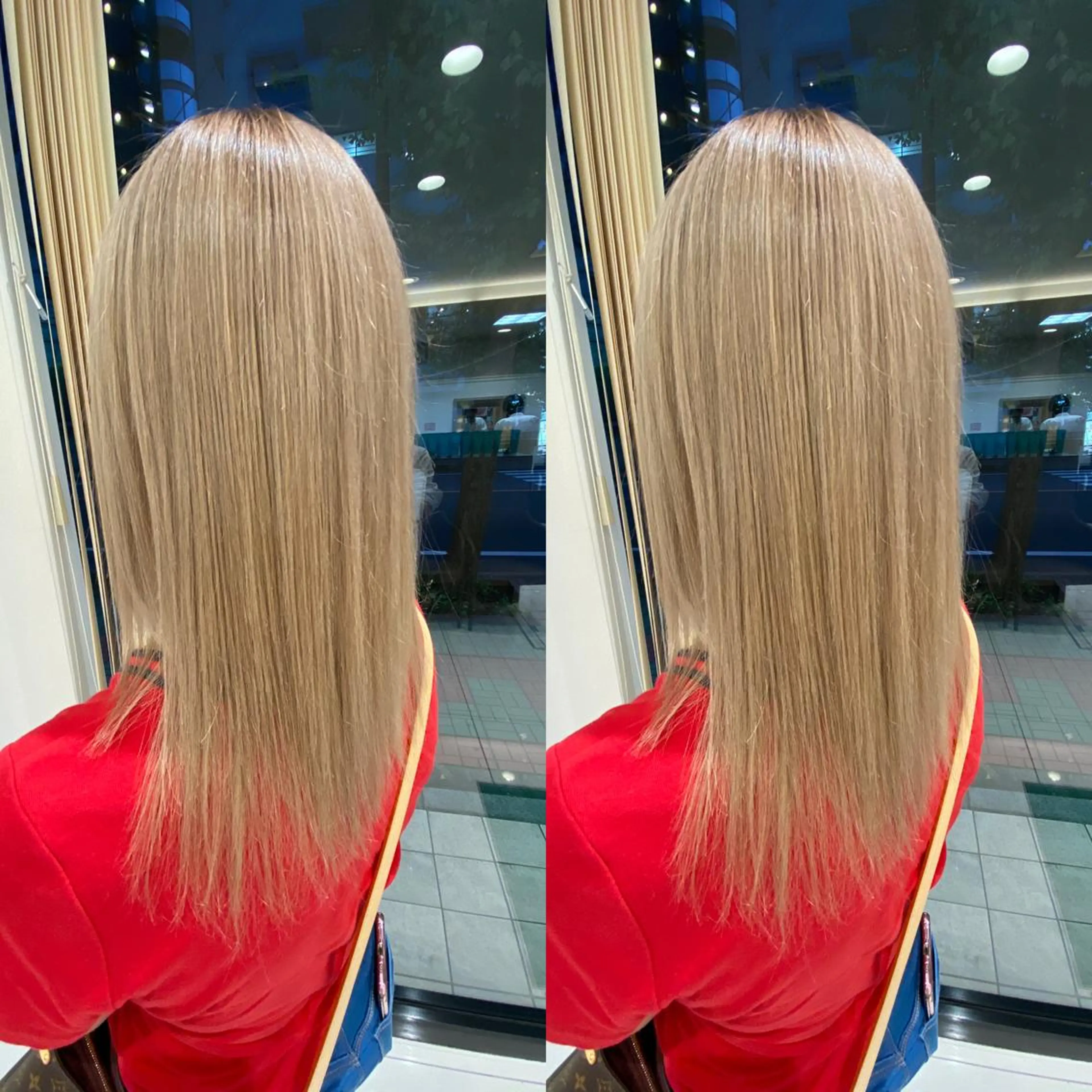 ロング カラー ベージュカラー 髪質改善カラー/店長 宮内秀峰のヘアスタイル