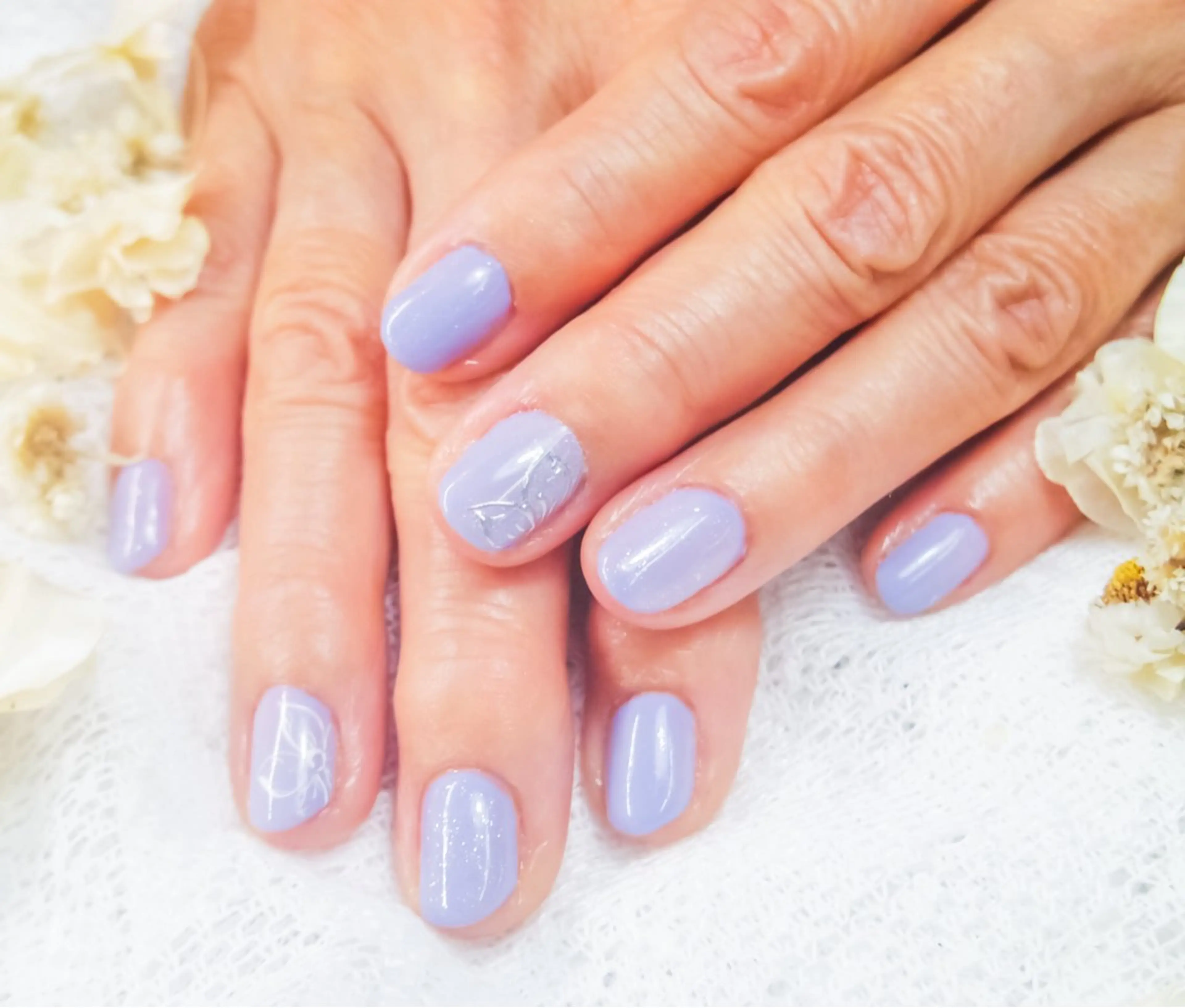 ネイル フラワーネイル サロン リムネイルのネイルデザイン