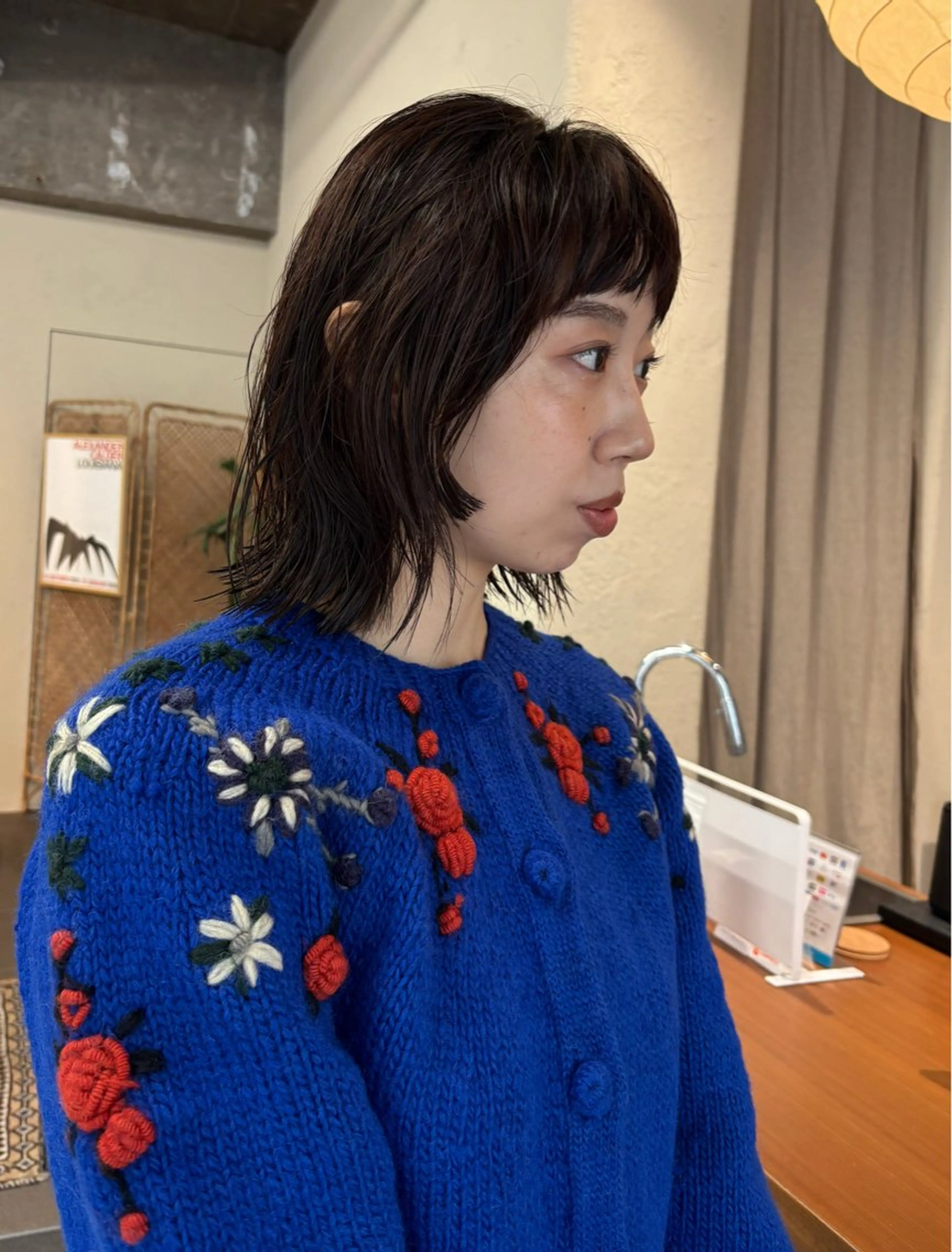 パーマ カット パーマ 永田 愛莉のヘアスタイル