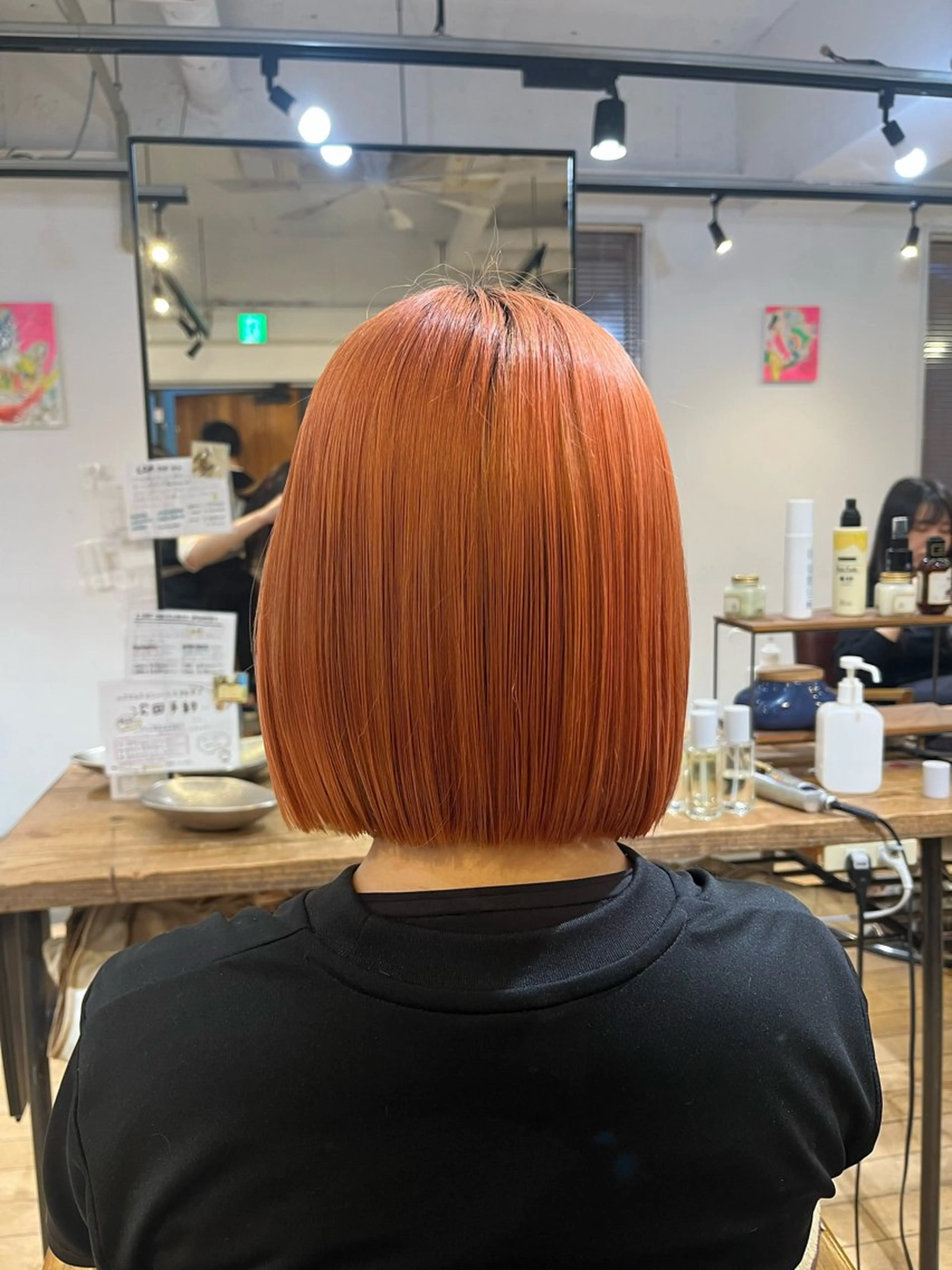 ショート 切りっぱなしボブ ボブ モデル募集中 🌷hitohitoのヘアスタイル