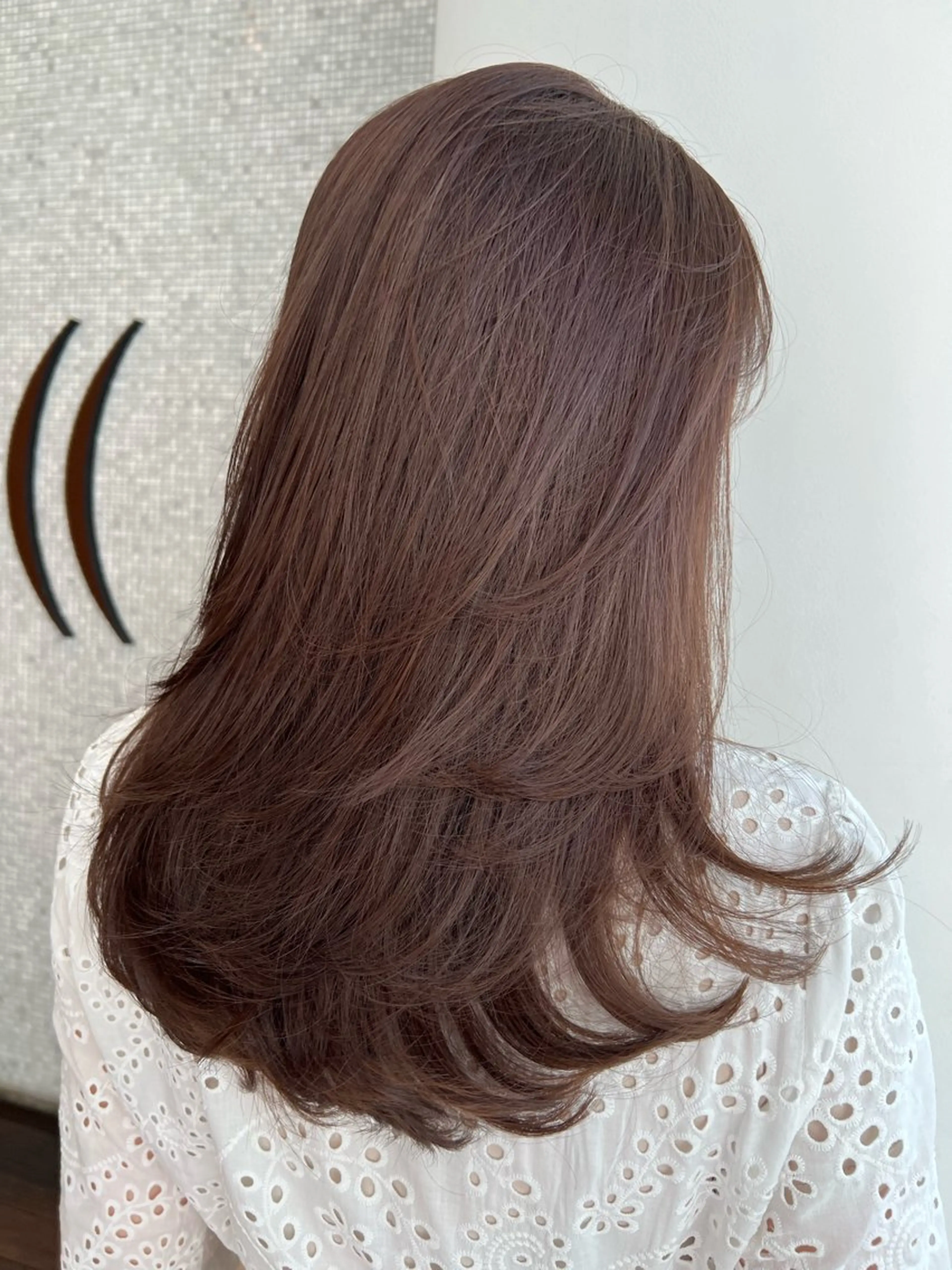 ロング 縮毛矯正 ヘアカラー 縮毛矯正 縮毛矯正／ストレート /yuyaのヘアスタイル