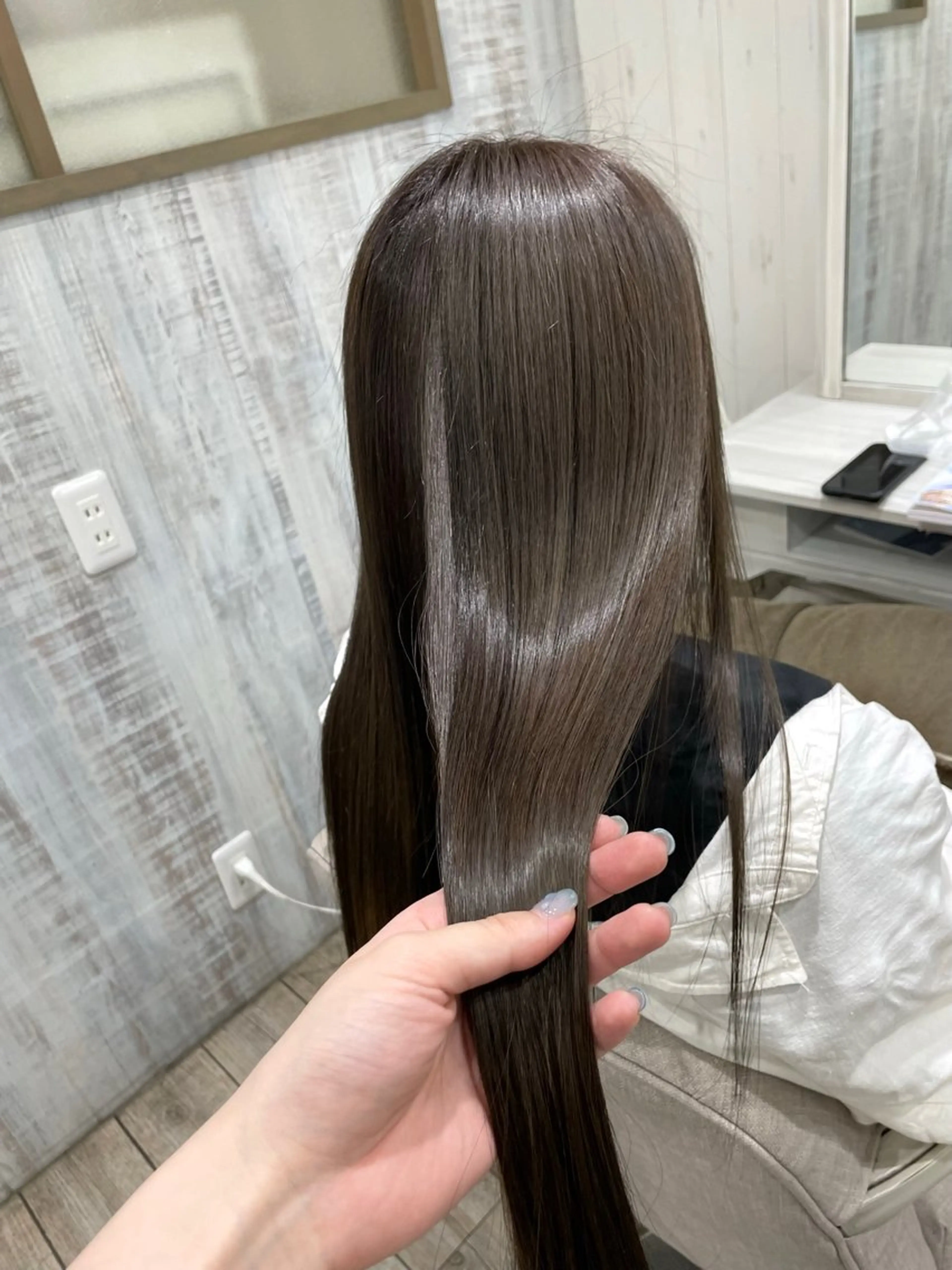 N.カラー+N.ケラリファイントリートメント+カット‪✂︎‬の写真