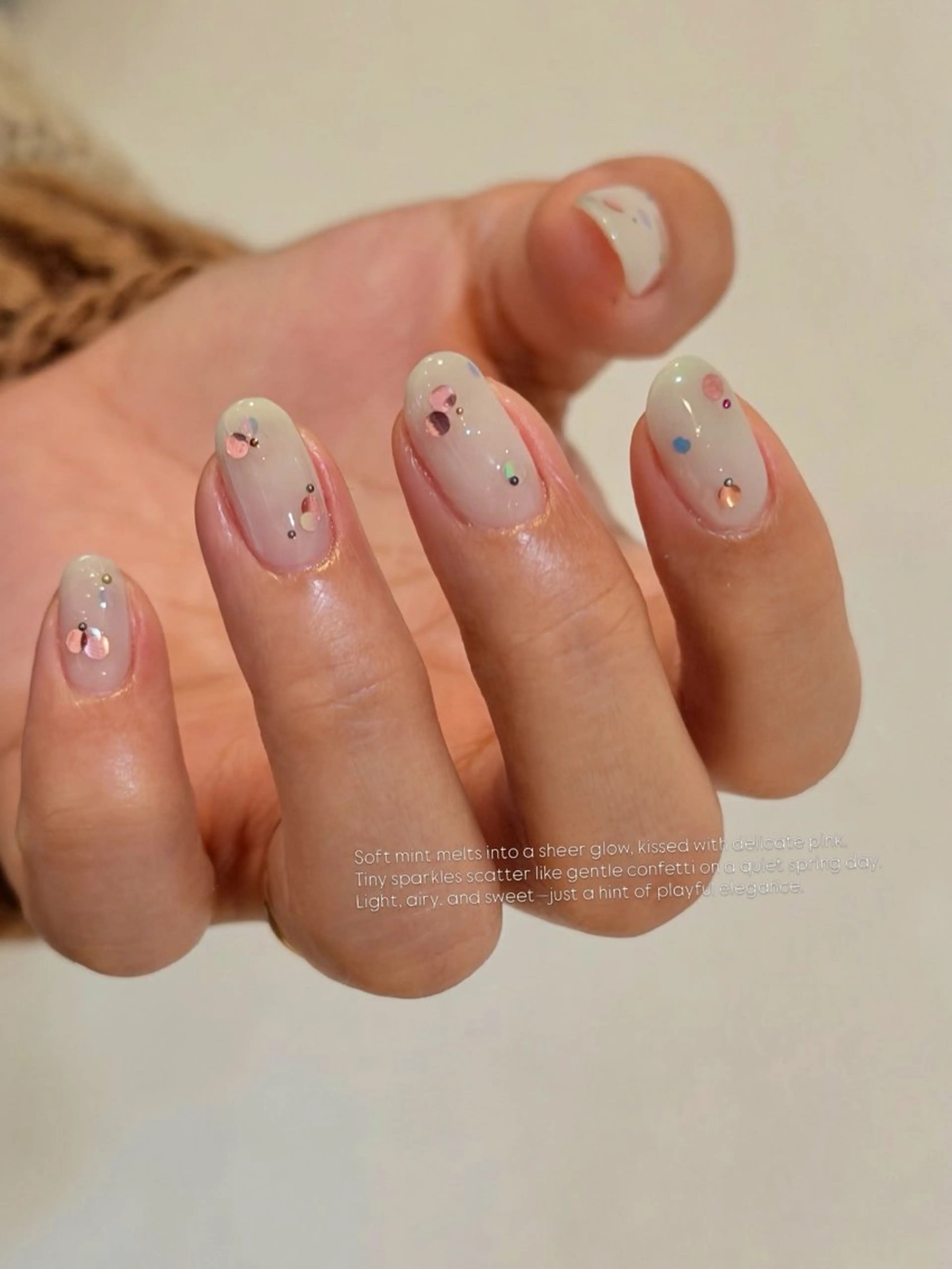 ネイル ハンドネイル なんば堀江/育爪施術 ニュアンス✻Kaphのネイルデザイン