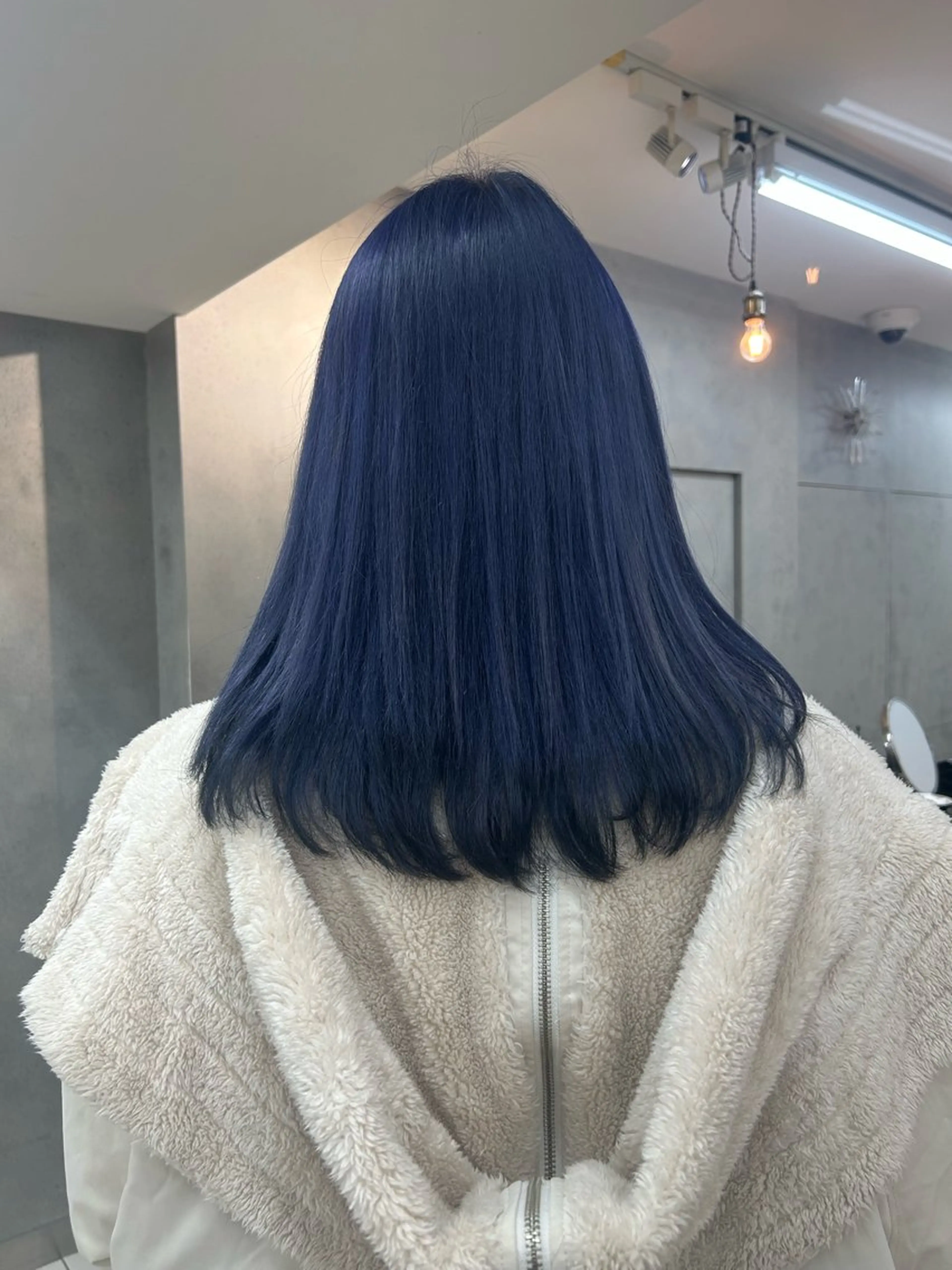 セミロング ナチュラル×色気パ ーマ 渋谷/マナミのヘアスタイル