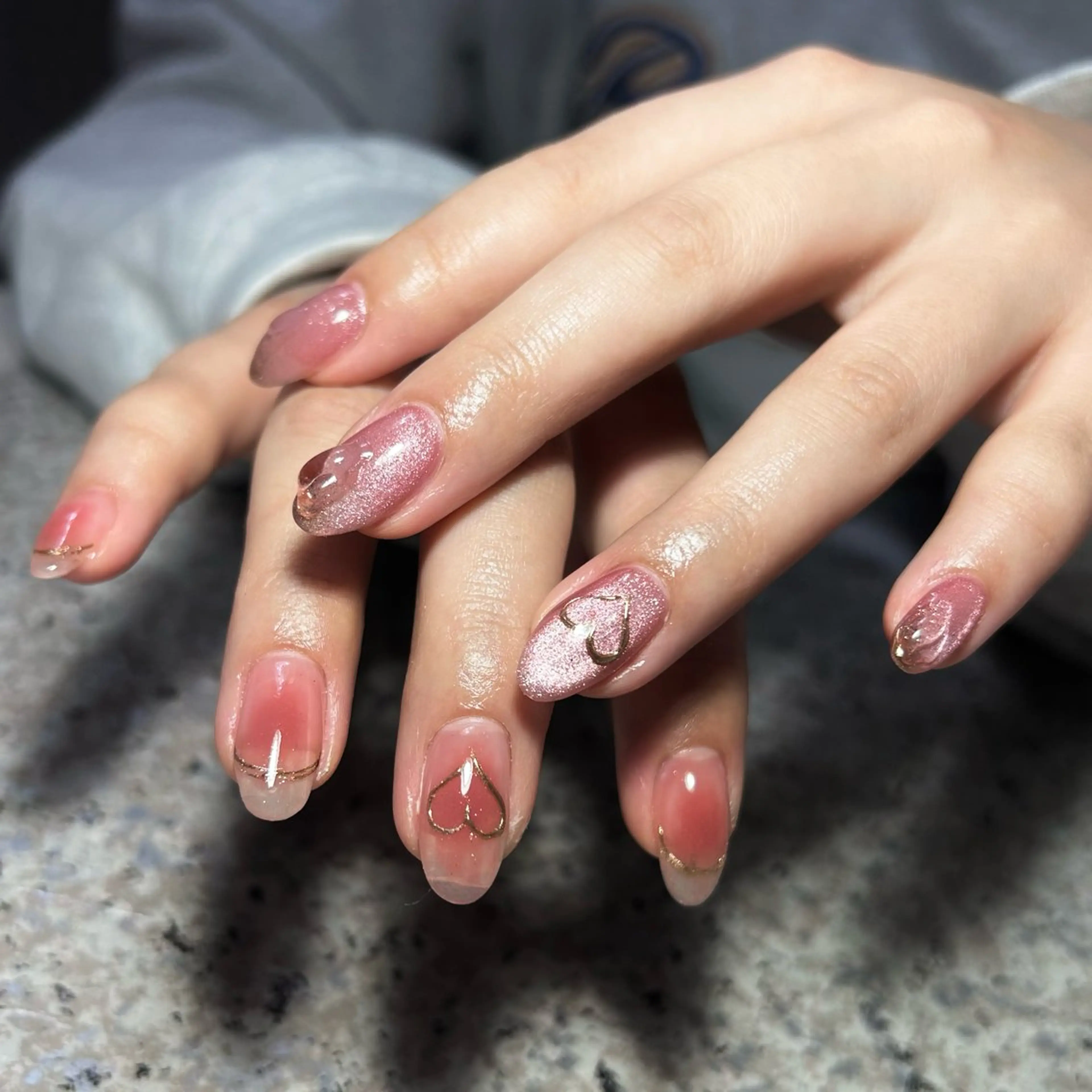 ネイル ハンドネイル nailroom‪ sb‪‪𓈒𓂂𓏸のネイルデザイン