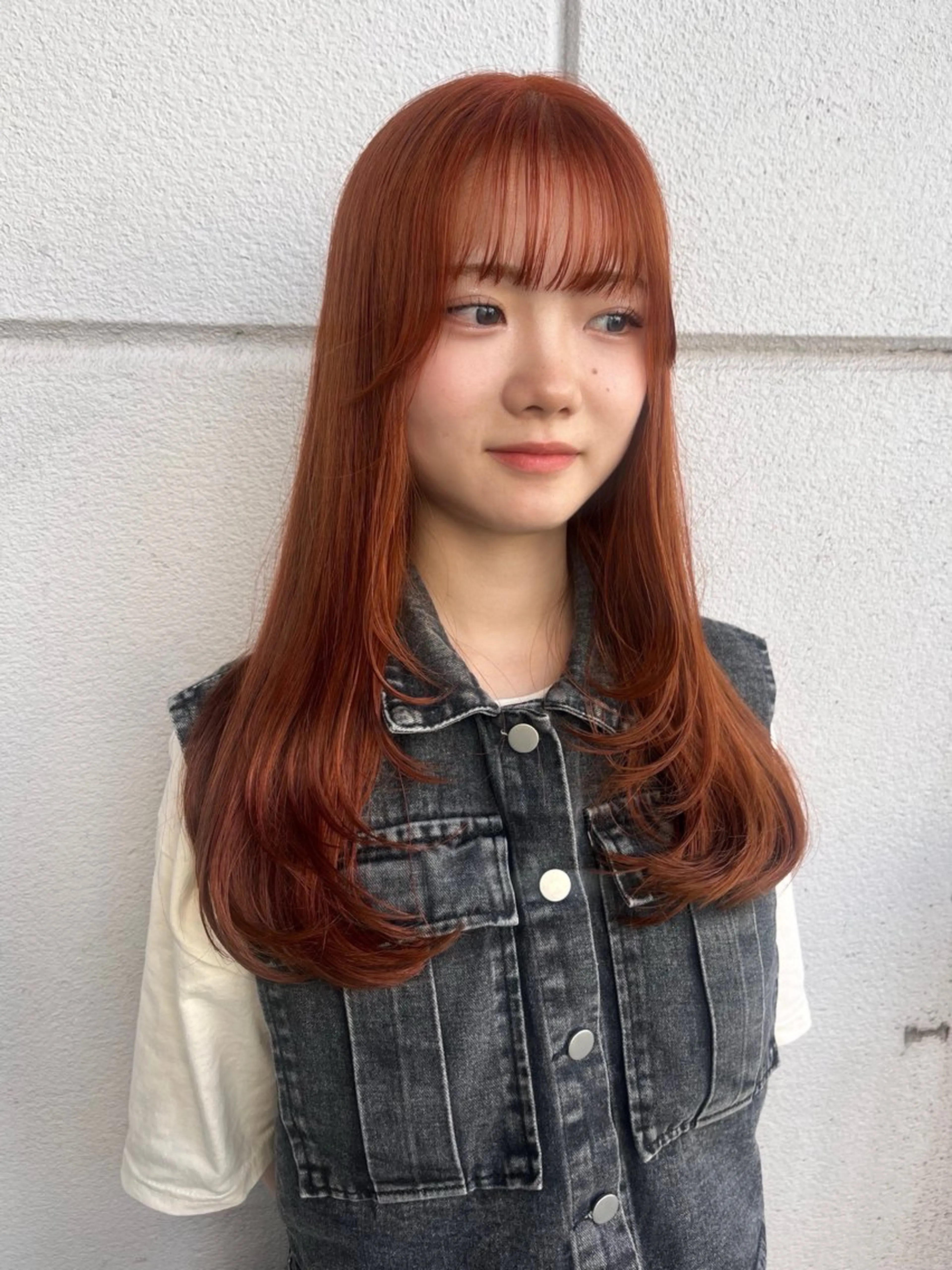 ロング カラー ヘアカラー レイヤーカット/韓国 ヘア/ honokaのヘアスタイル