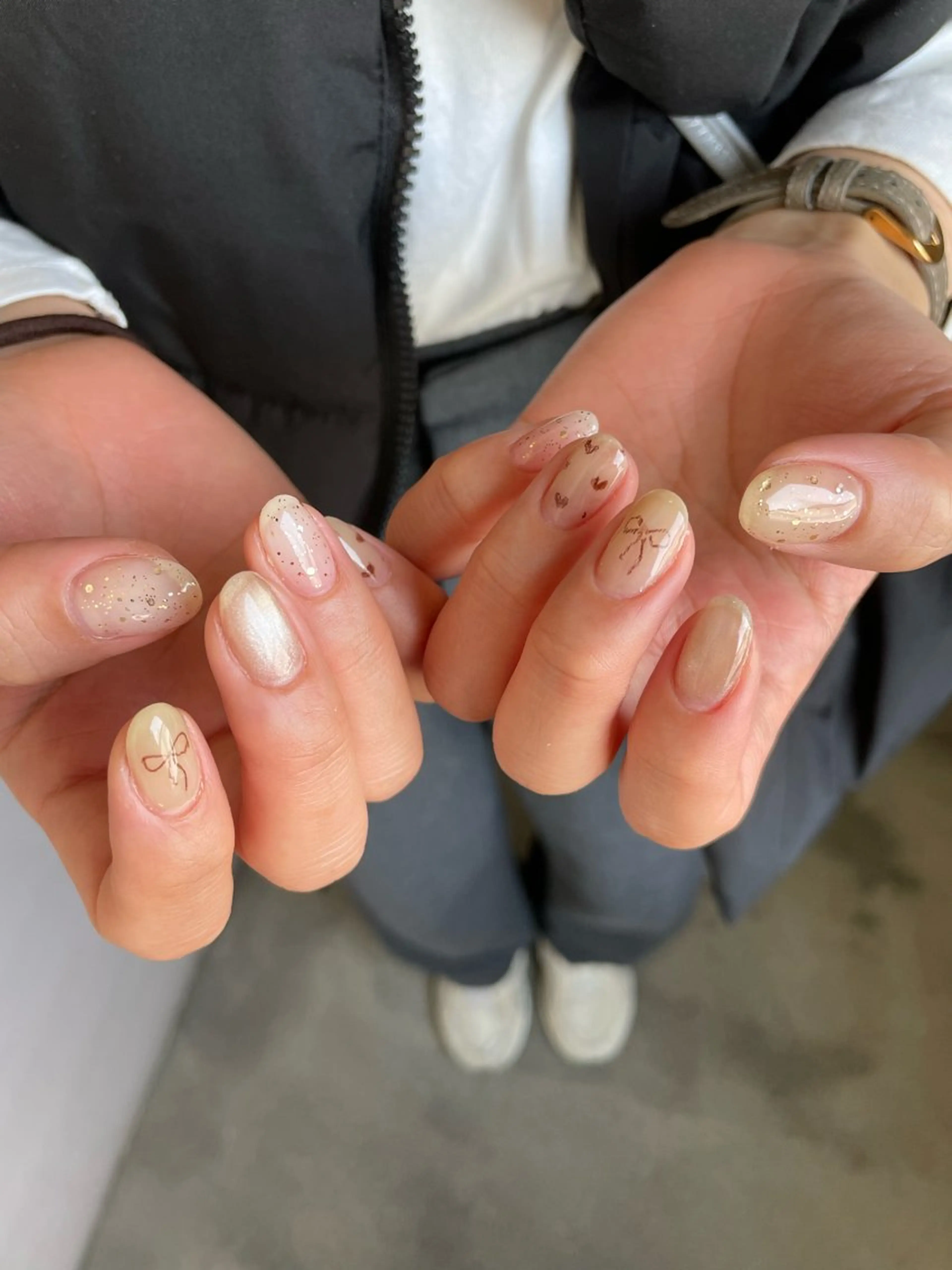 ネイル 持ち込み atelier d Cocoのネイルデザイン