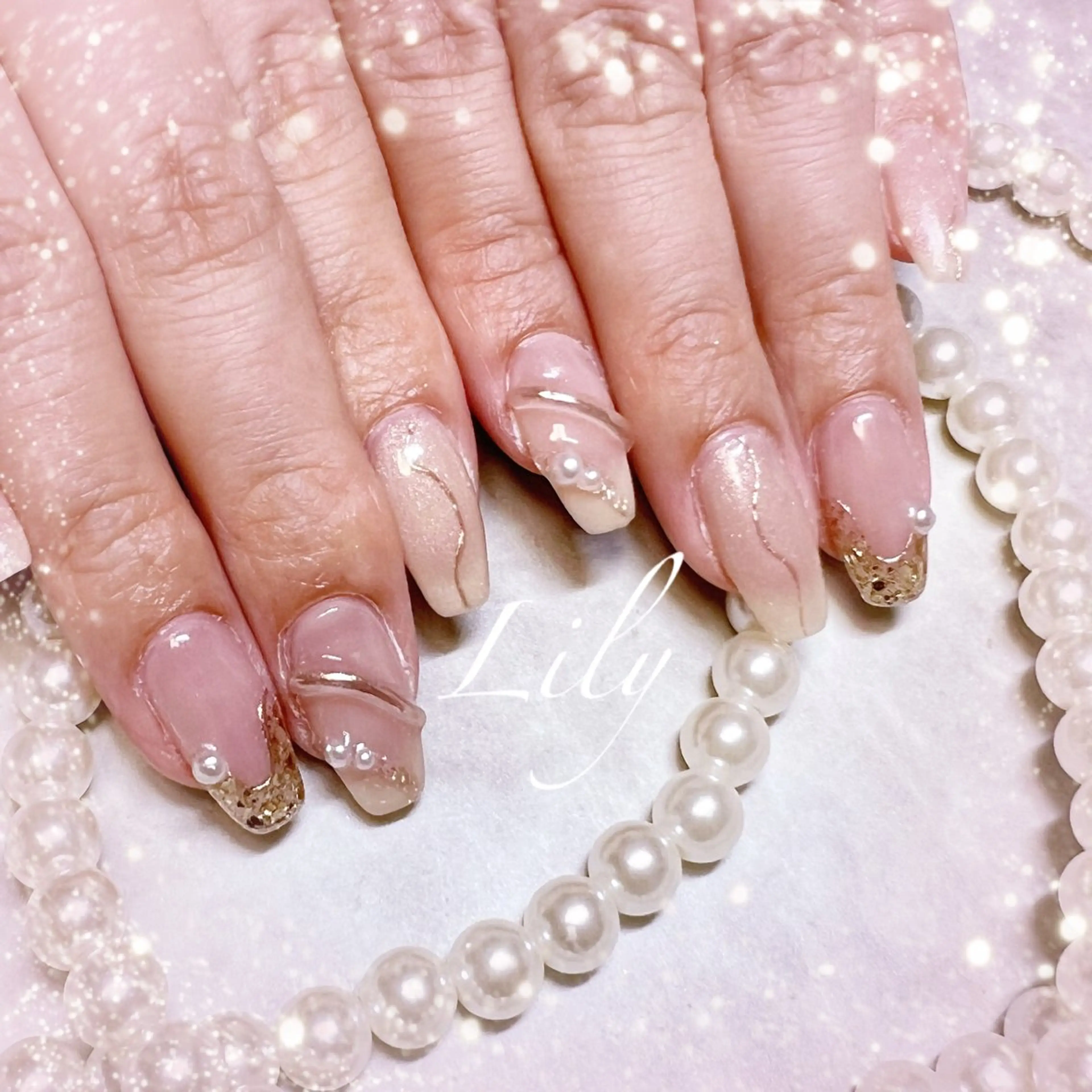 ネイル ハンドネイル Nailsalon Lilyのネイルデザイン