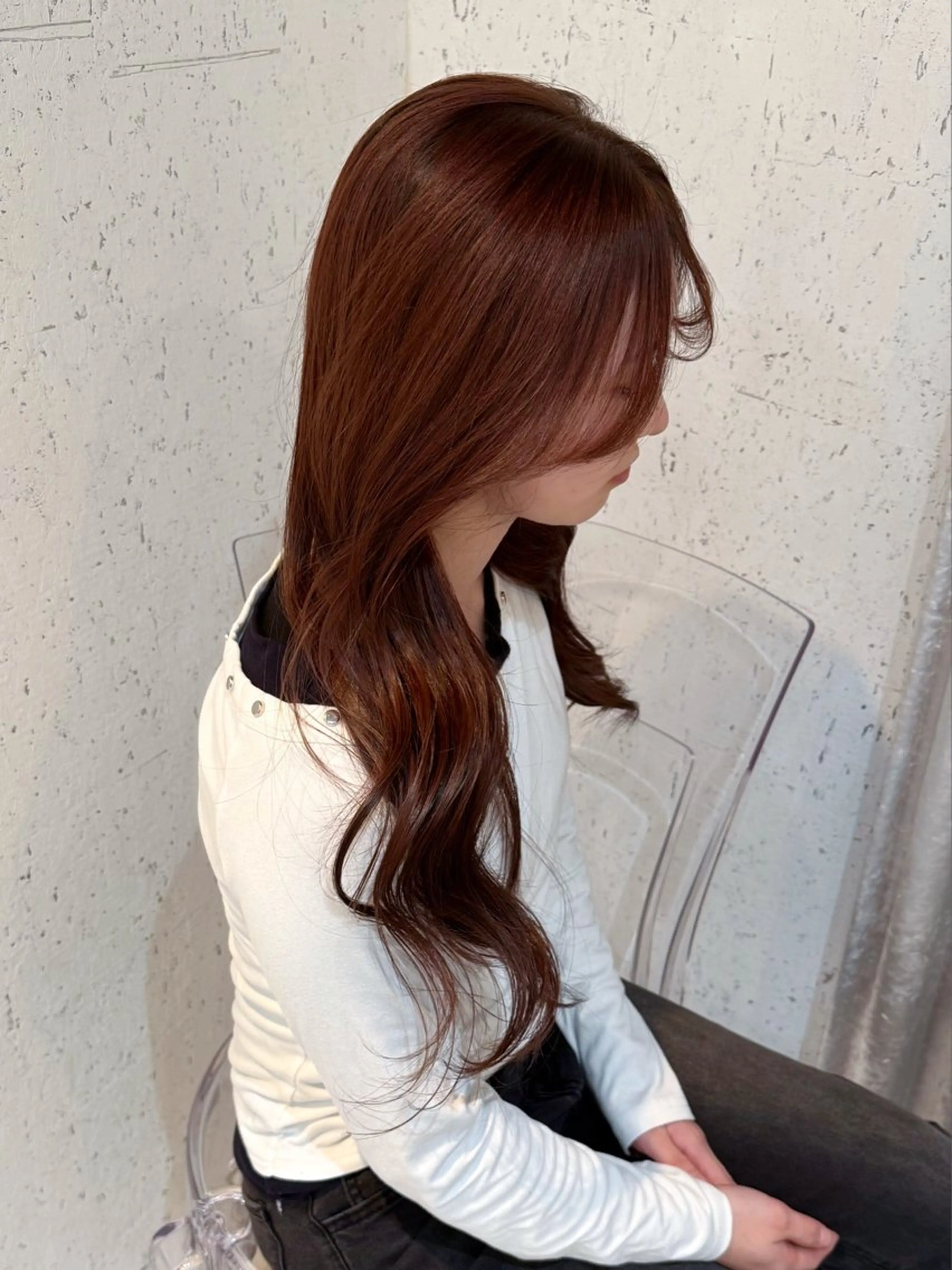 ロング カラー カット ヘアカラー トリートメント mai / linoah˚✧のヘアスタイル