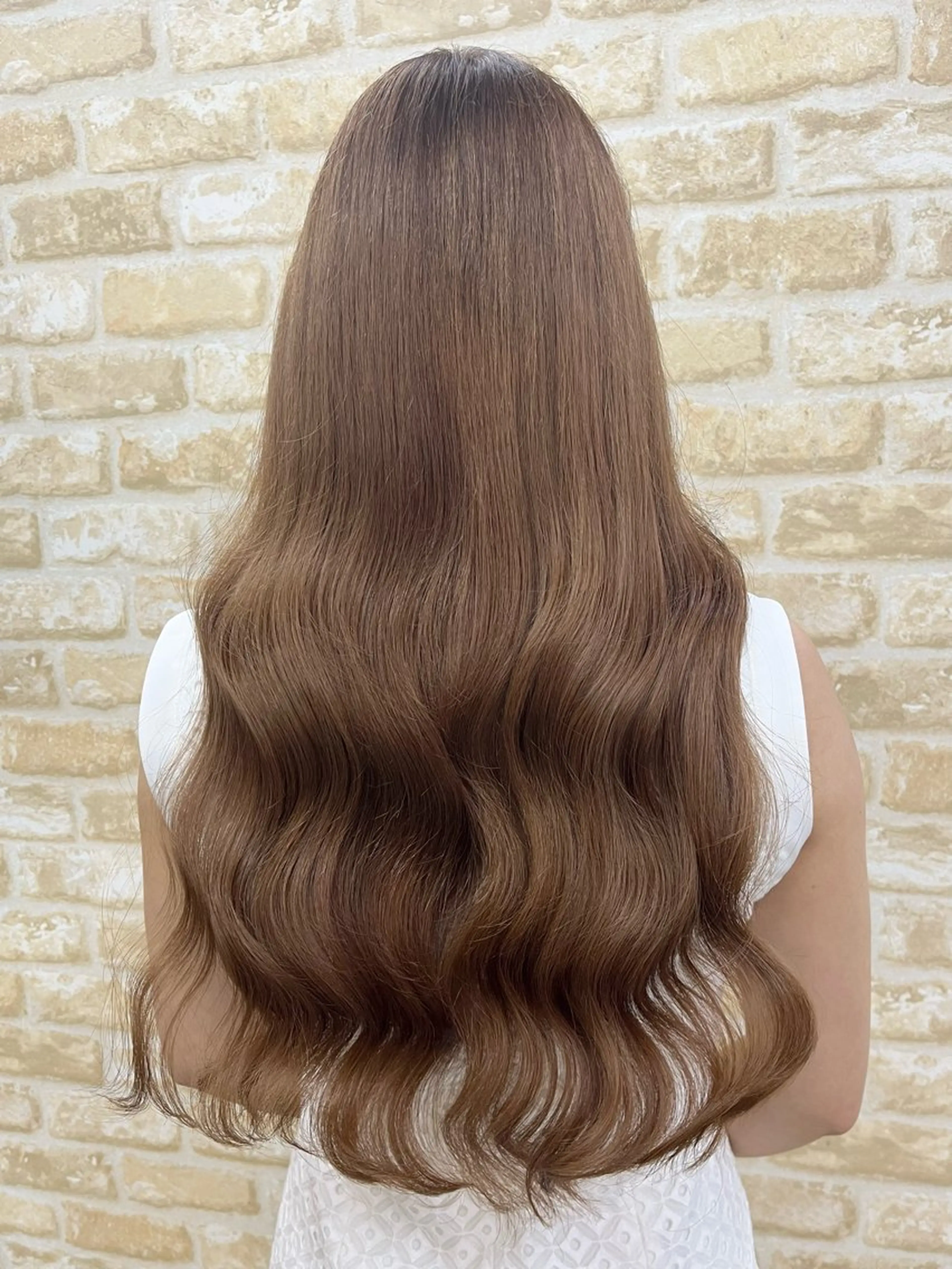 ロング 大西 瑠奈のヘアスタイル