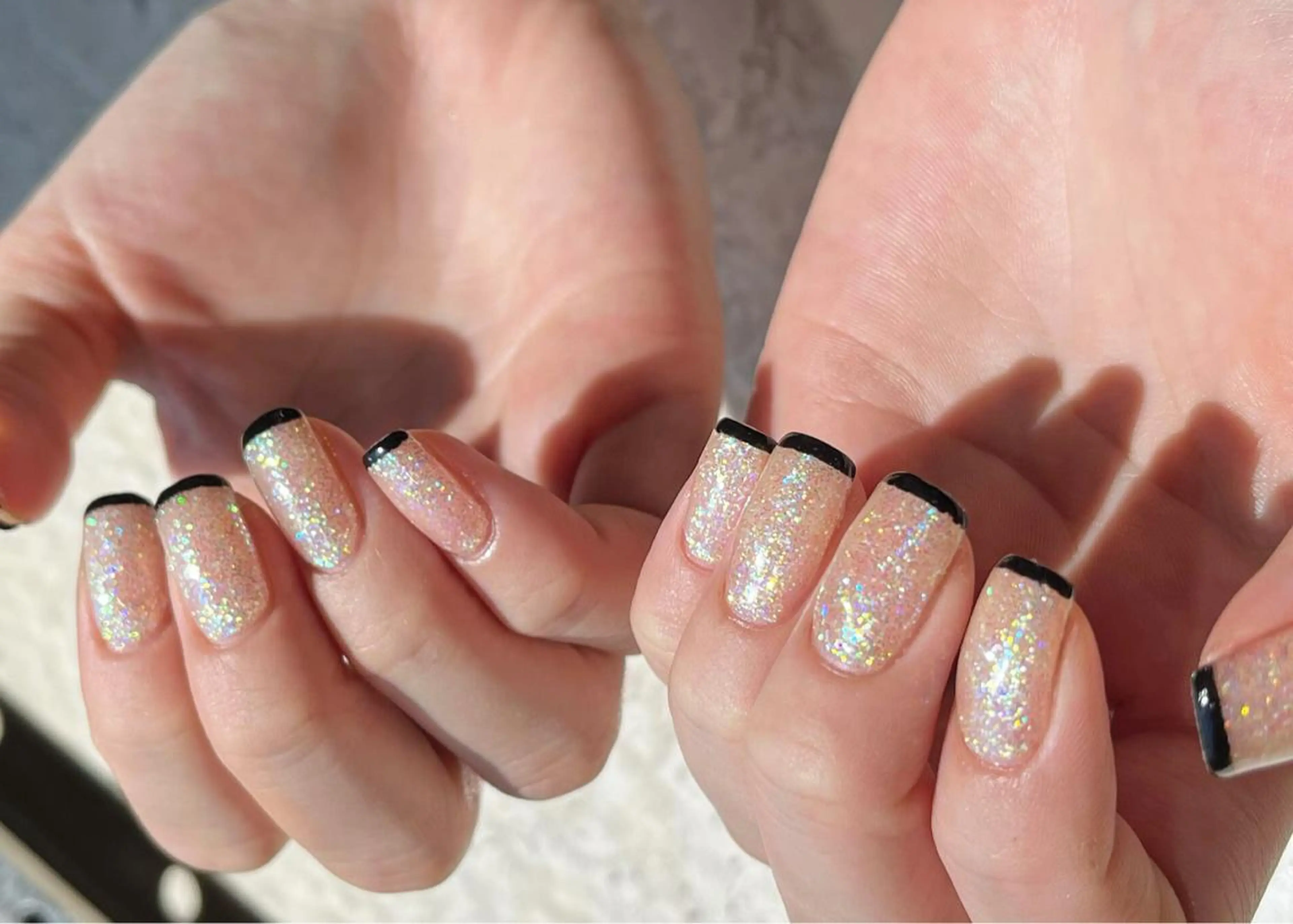 ネイル クリアネイル フレンチネイル ジェルネイル 氷ネイル・うるうるネイル 韓国ネイル mieux IZUMiのネイルデザイン