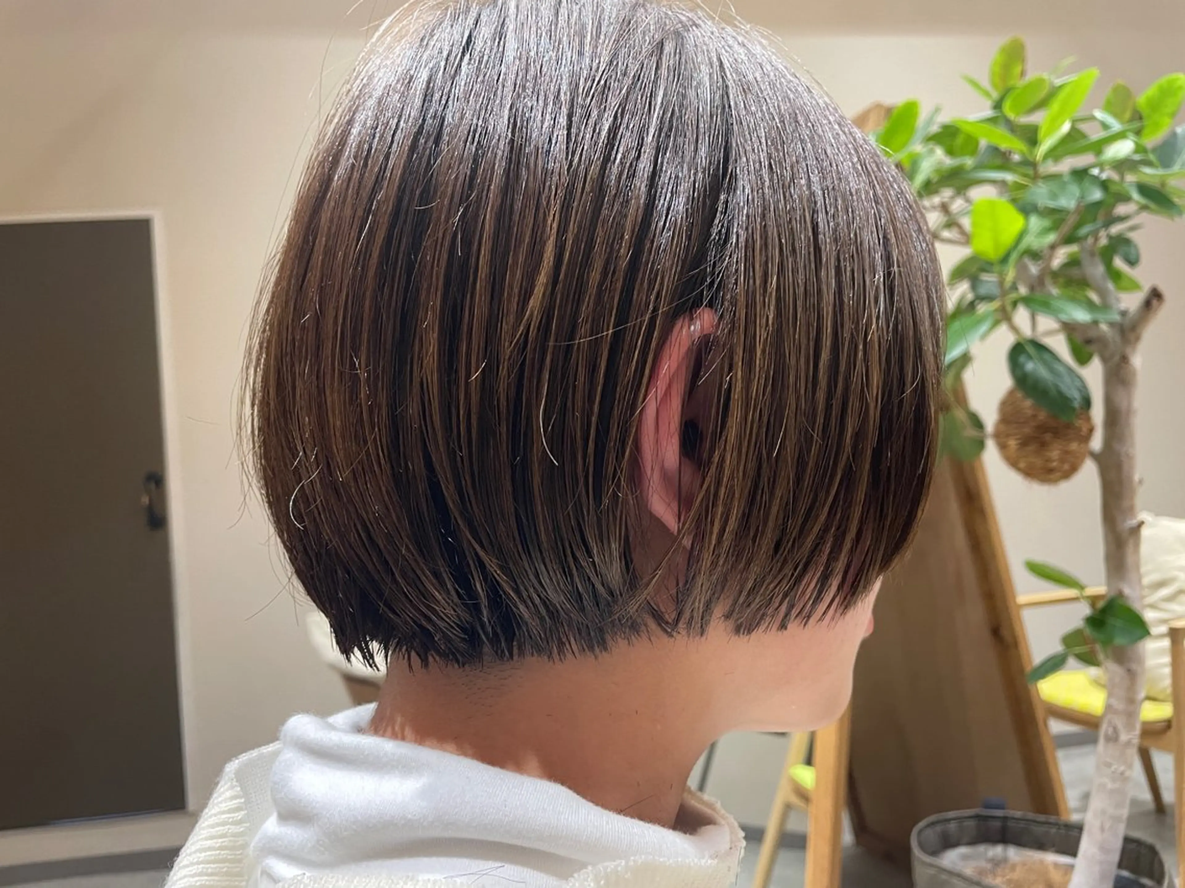 ショートカットの写真