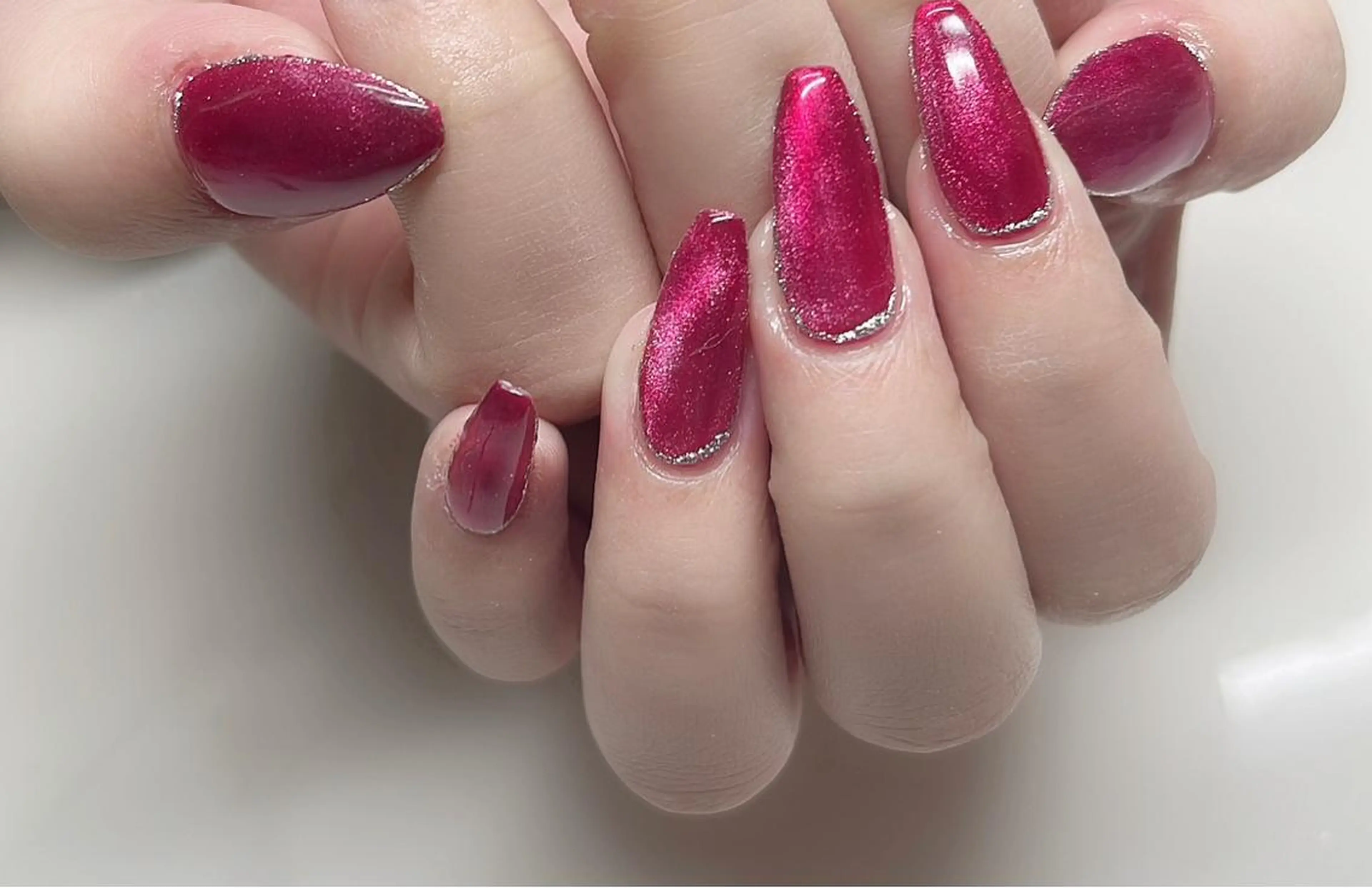 ネイル オーロラネイル べっ甲ネイル クリアネイル 氷ネイル・うるうるネイル 韓国ネイル ハンドネイル KARI ネイルサロンのネイルデザイン