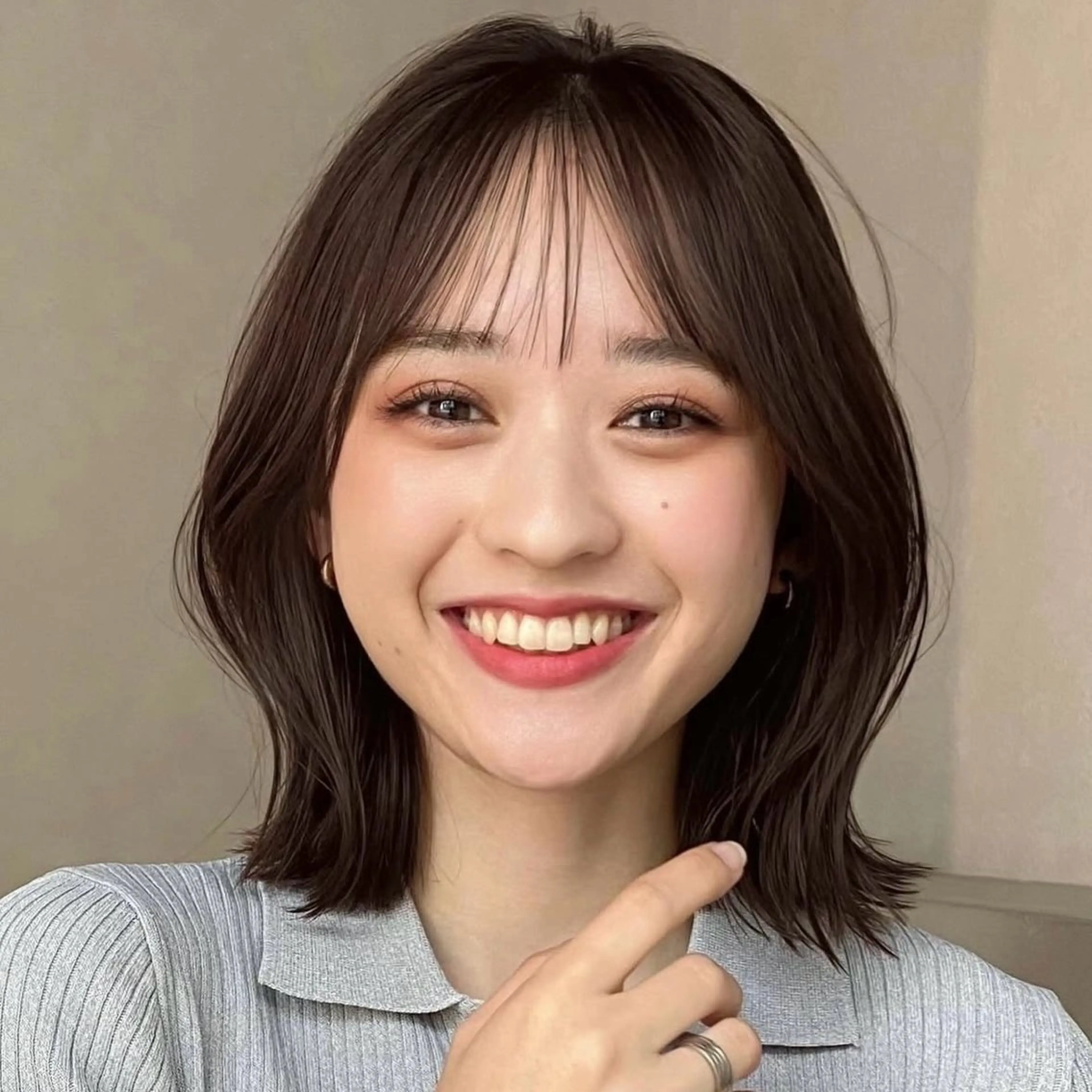 ショート ボブレイヤー ボブ レイヤーカット 似合わせカット トリートメント manami/ レイヤー/小顔カットのヘアスタイル