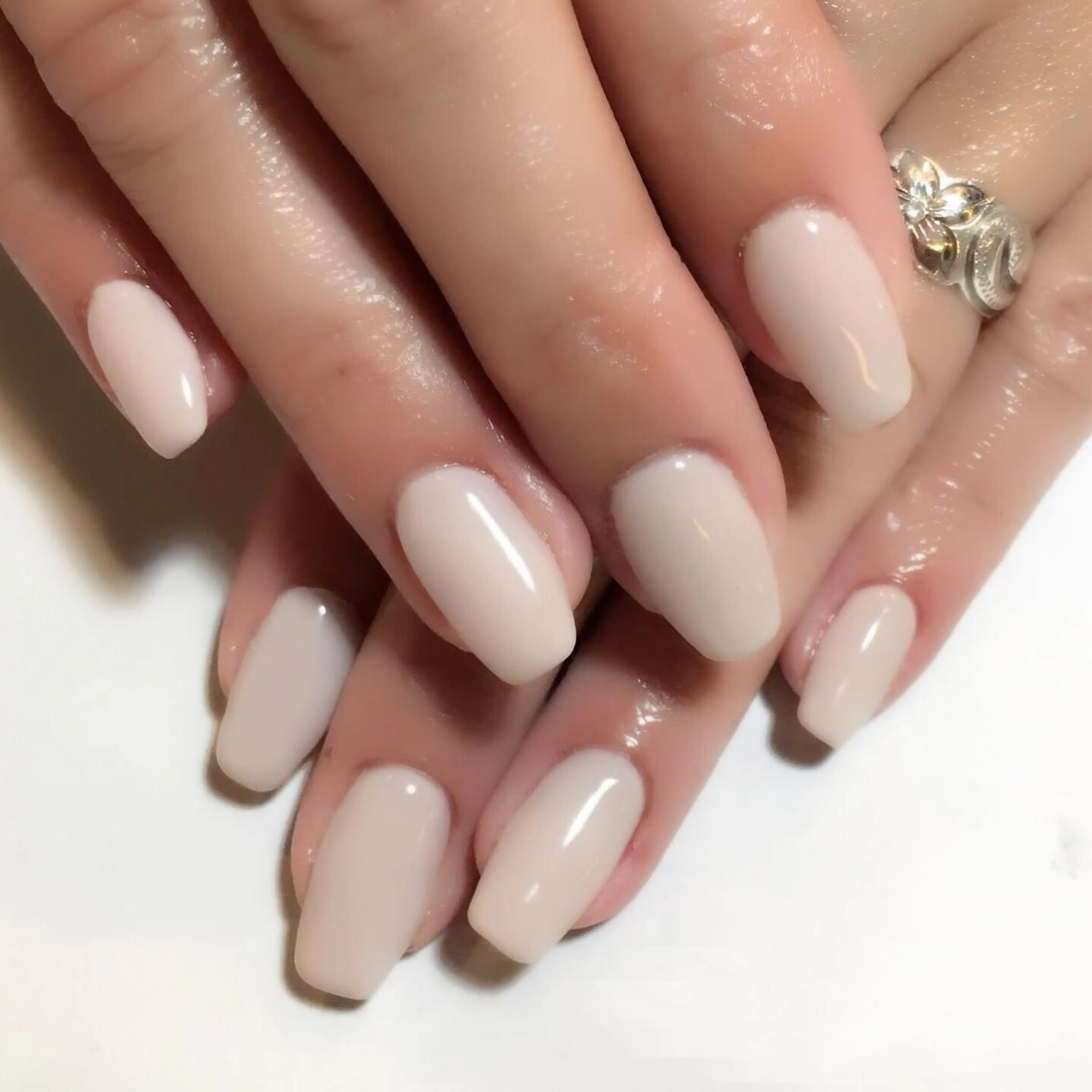 ワンカラー🤍の写真