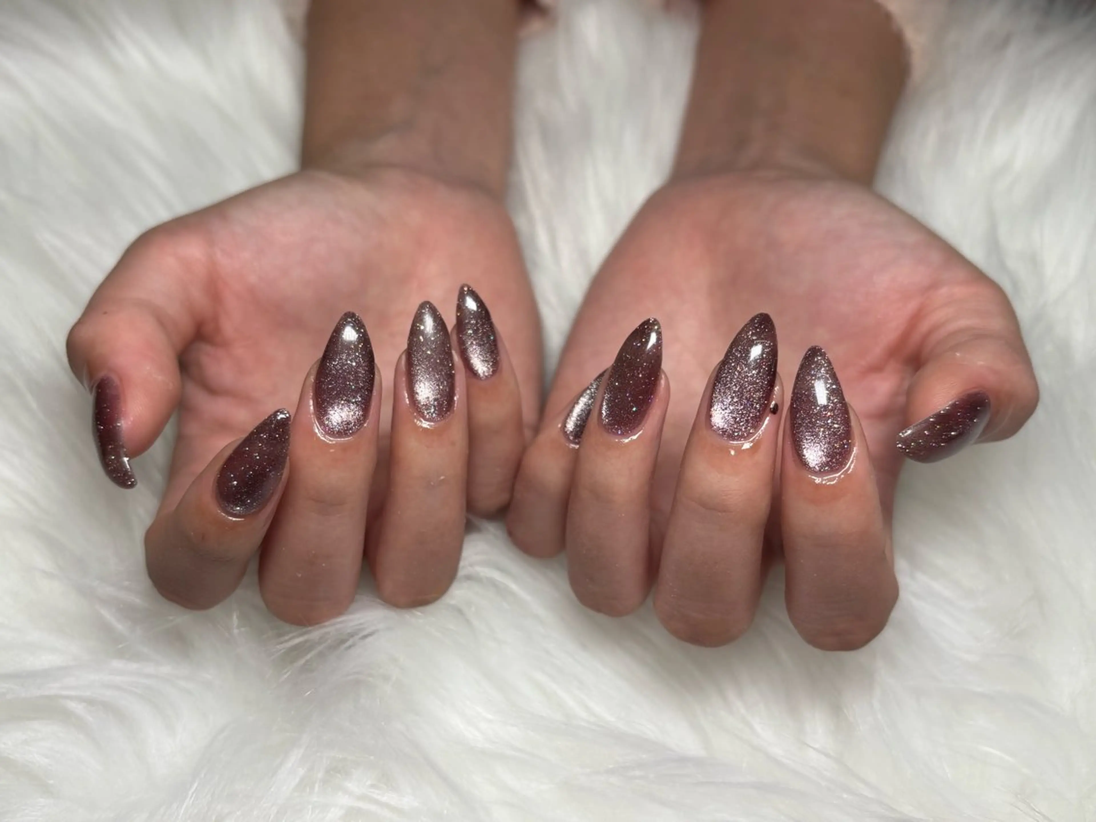 ※Jrネイリスト施術【ハンド】マグネットネイル☆オフ無しの写真