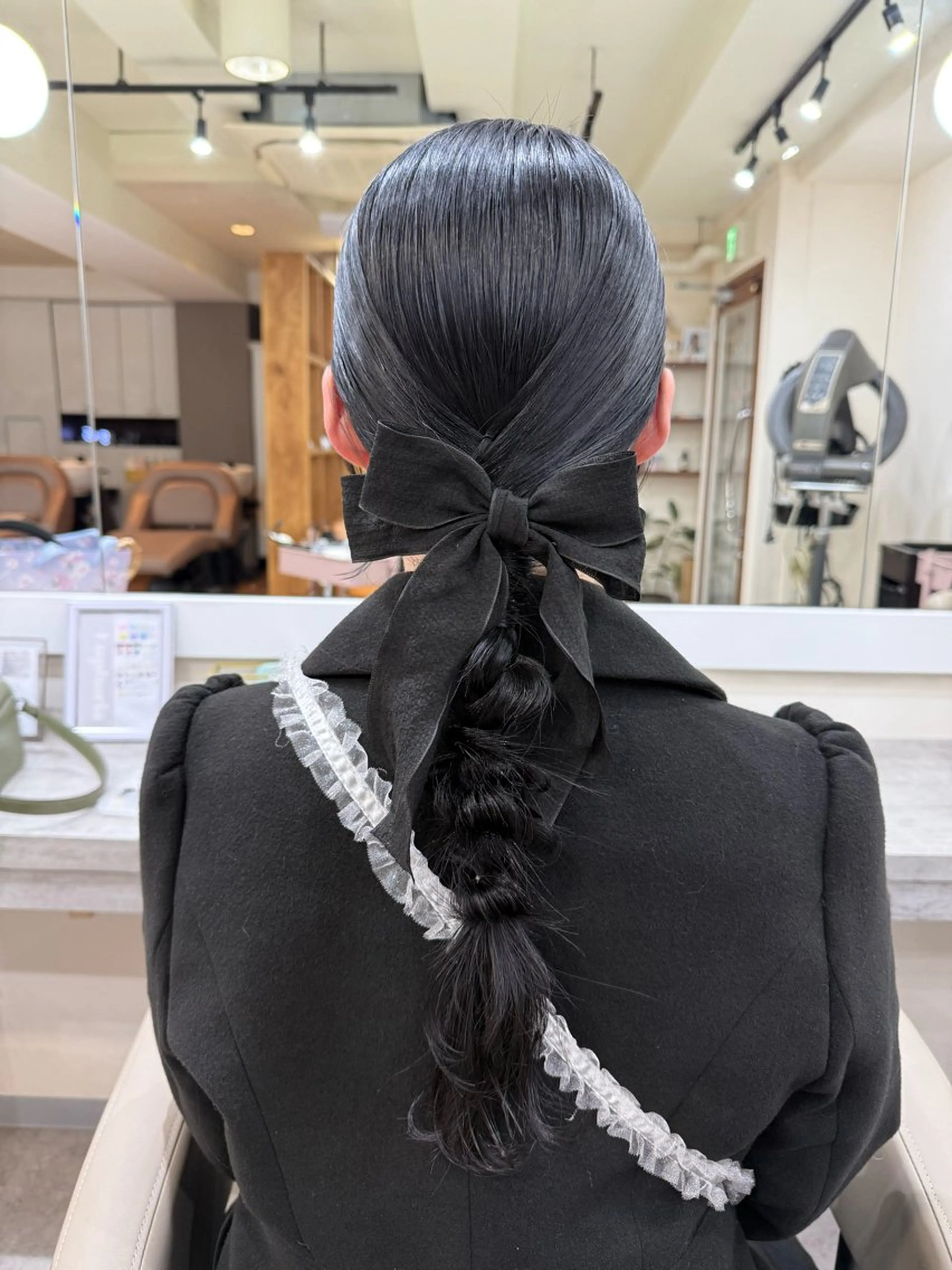 ロング ヘアアレンジ ヘアセット 韓国風パーマ/ヘア セット/店長みづきのヘアスタイル