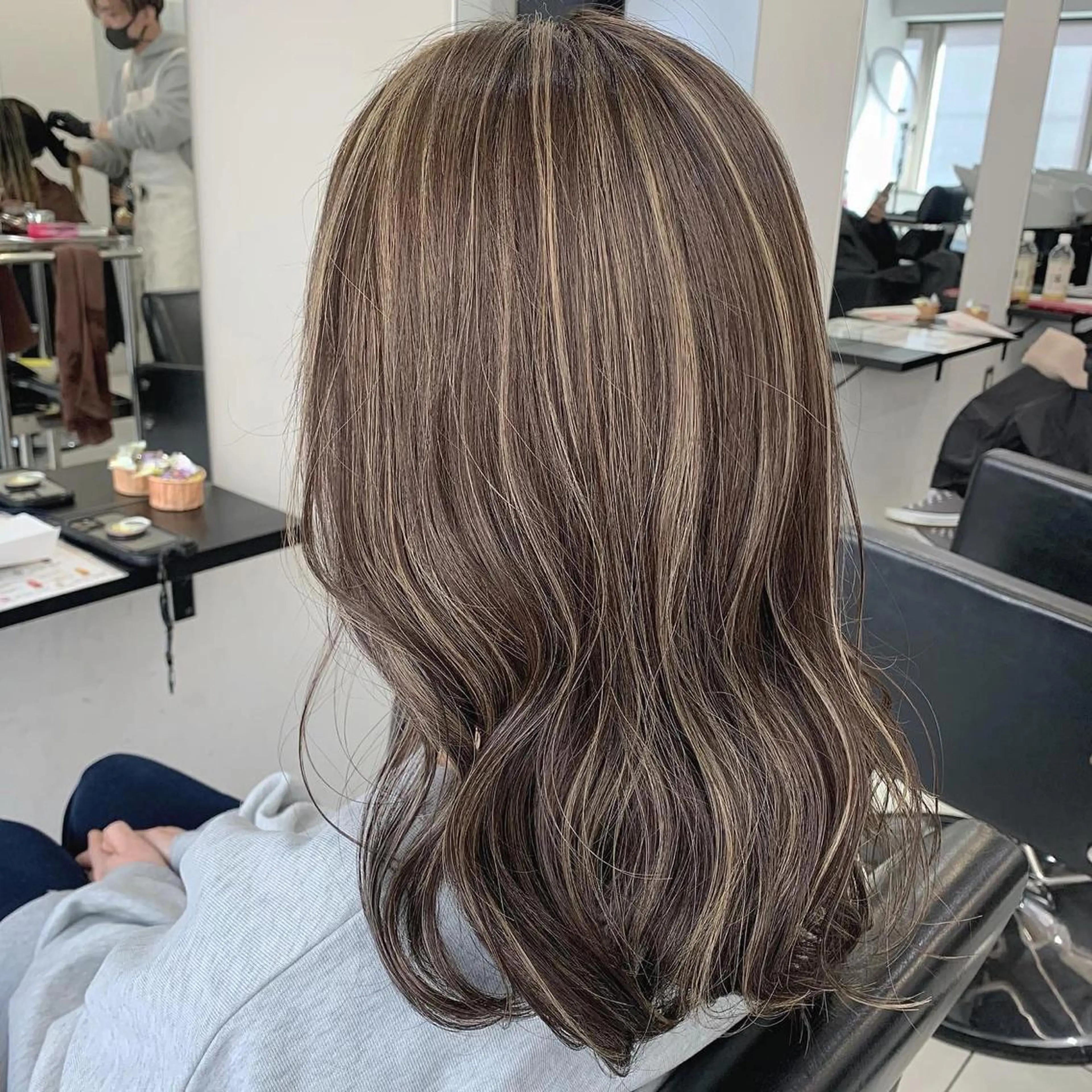 ミディアム ヘアカラー トリートメント 韓国風/髪質改善/ Kiyoraのヘアスタイル