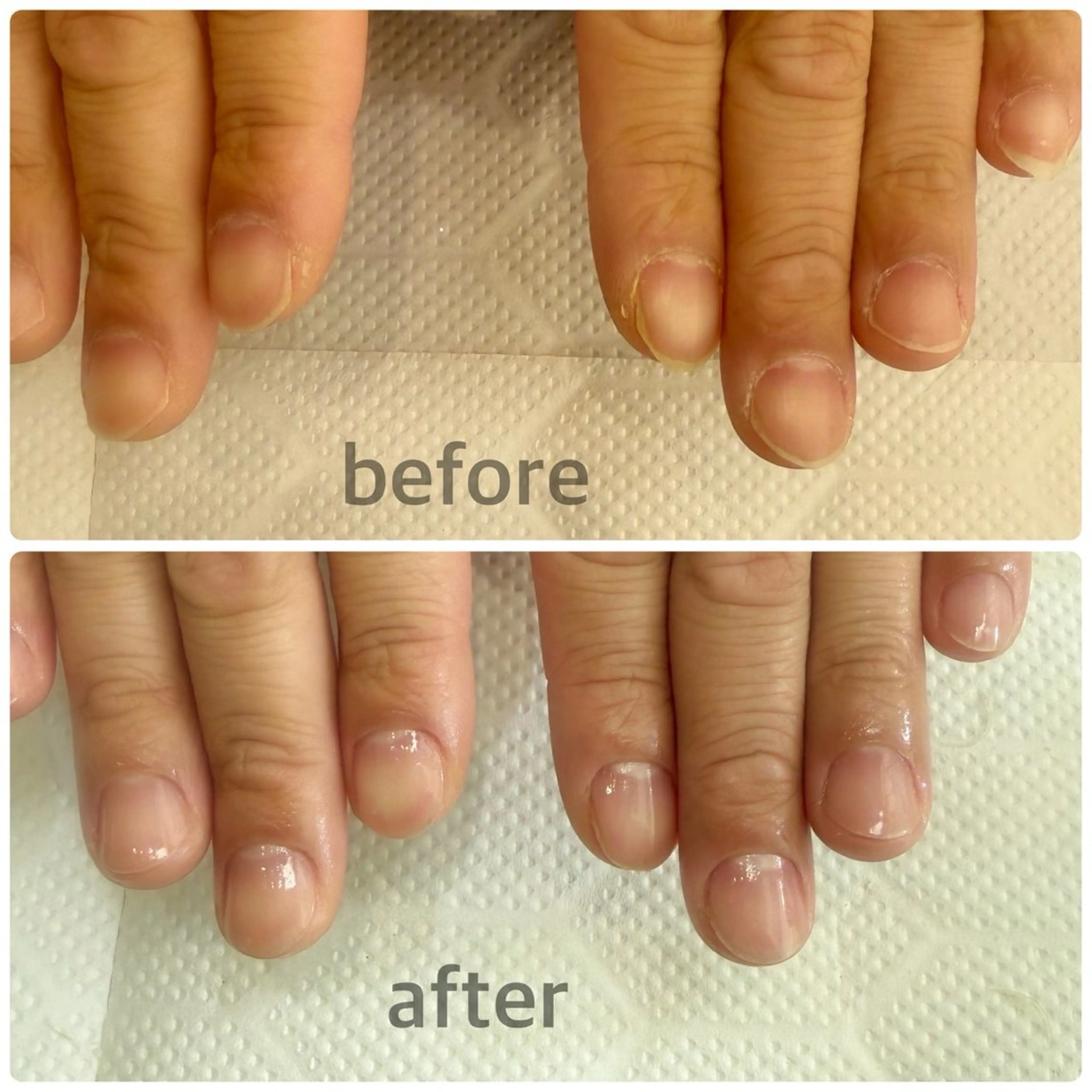 Jrネイリスト★メンズハンドケア【整爪&甘皮ケア&ツヤ出し】オイル保湿付♪の写真