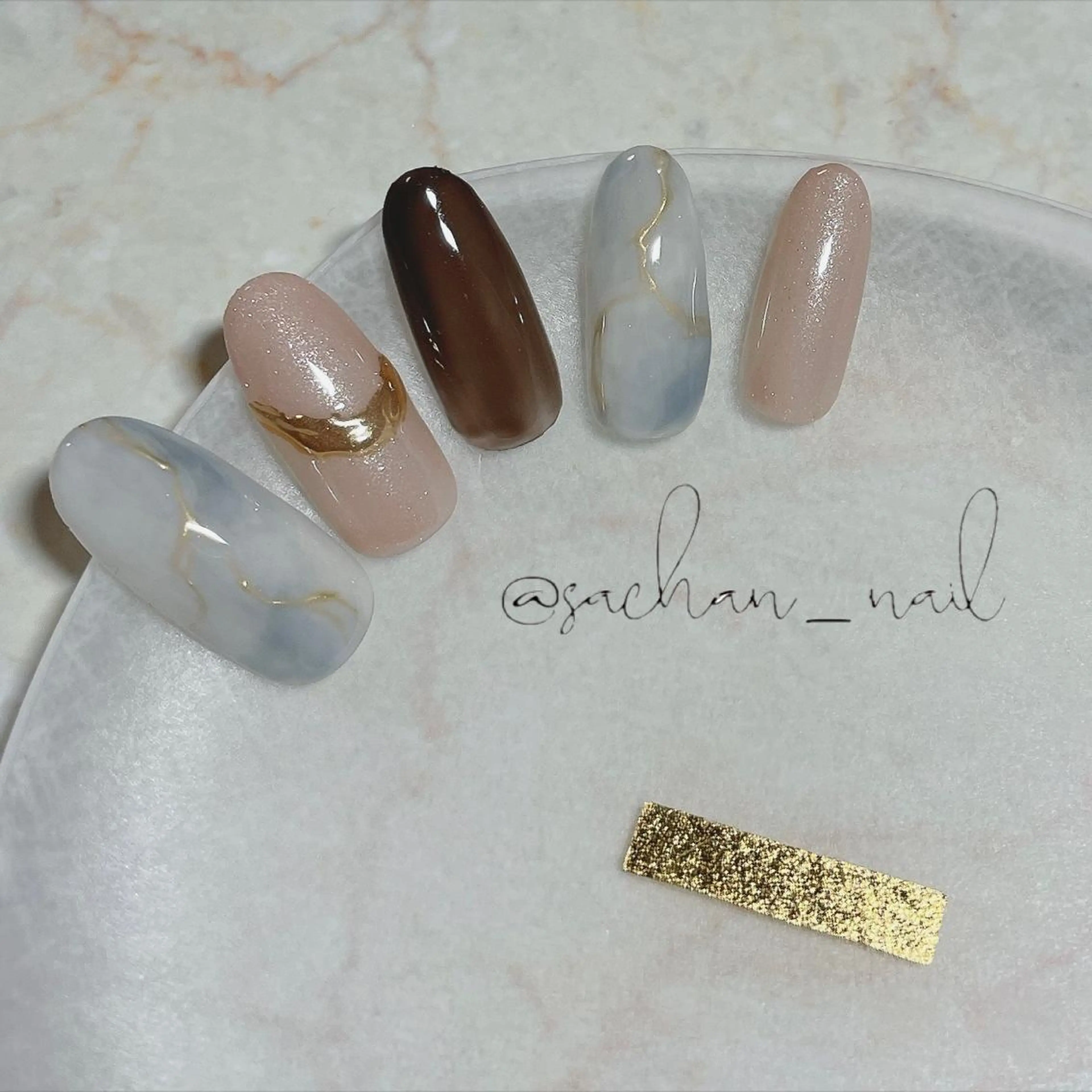 ネイル ハンドネイル Sukegawa Satsukiのネイルデザイン