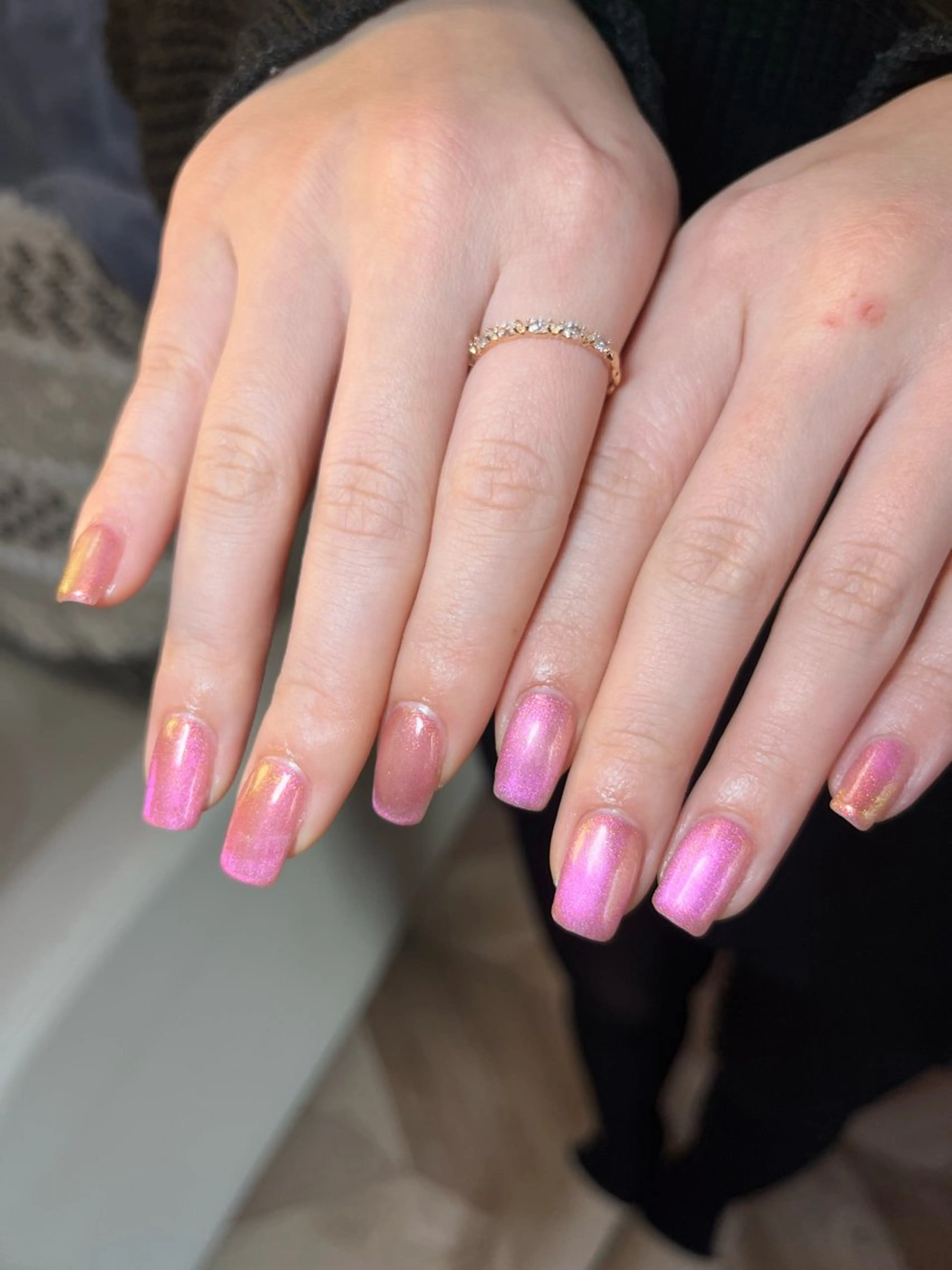 ネイル マグネットネイル ハンドネイル Amber21.所属・Nagahama Akariのネイルデザイン