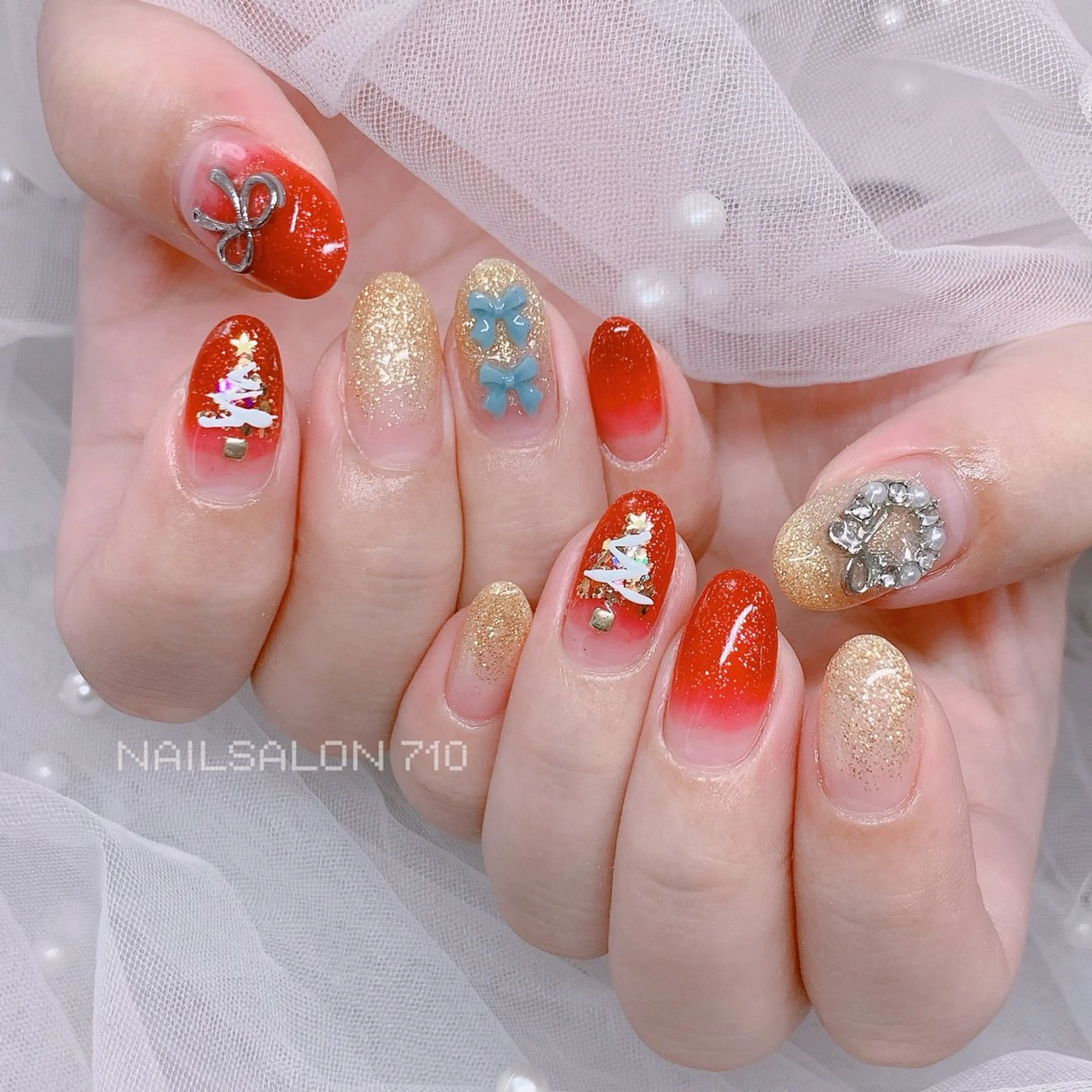 ネイル ハンドネイル フットネイル ナナイチゼロ I.Naoのネイルデザイン