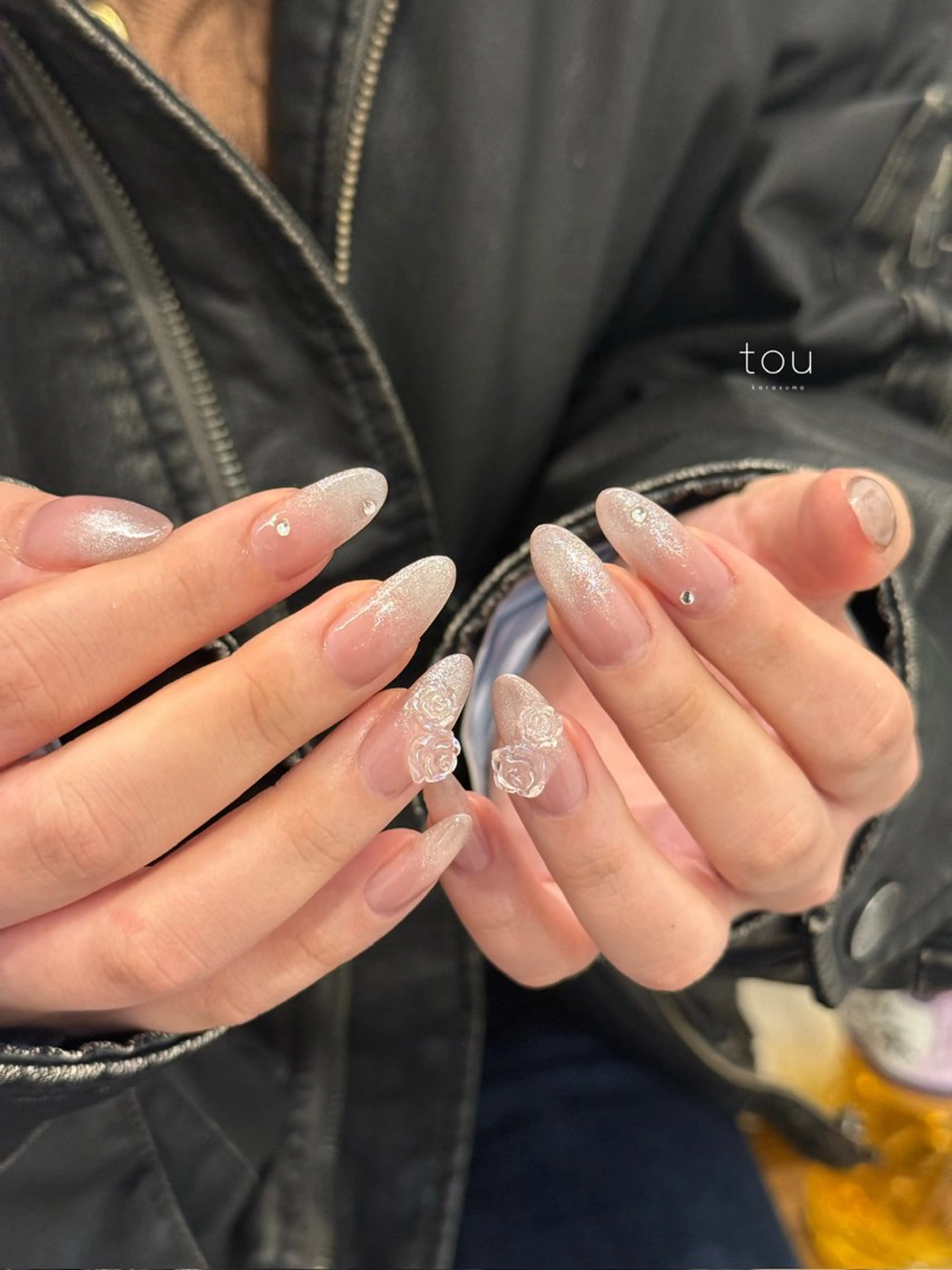 キッズ ネイル マグネットネイル ハンドネイル tou【トウ】四条烏丸所属・tou_kyoto kiyokaのネイルデザイン