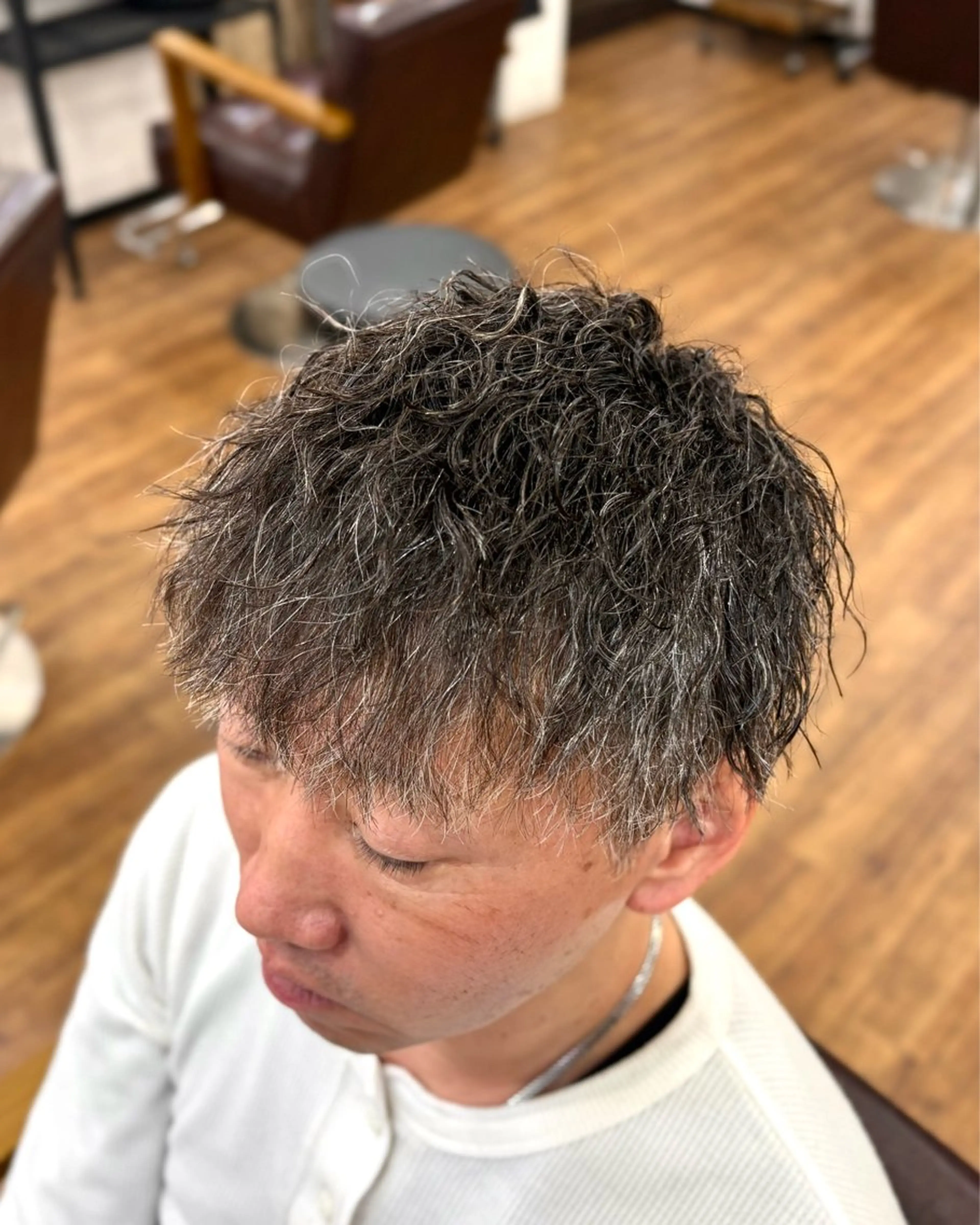 パーマ メンズ カット パーマ 【メンズ特化】 横浜美容師kuのヘアスタイル