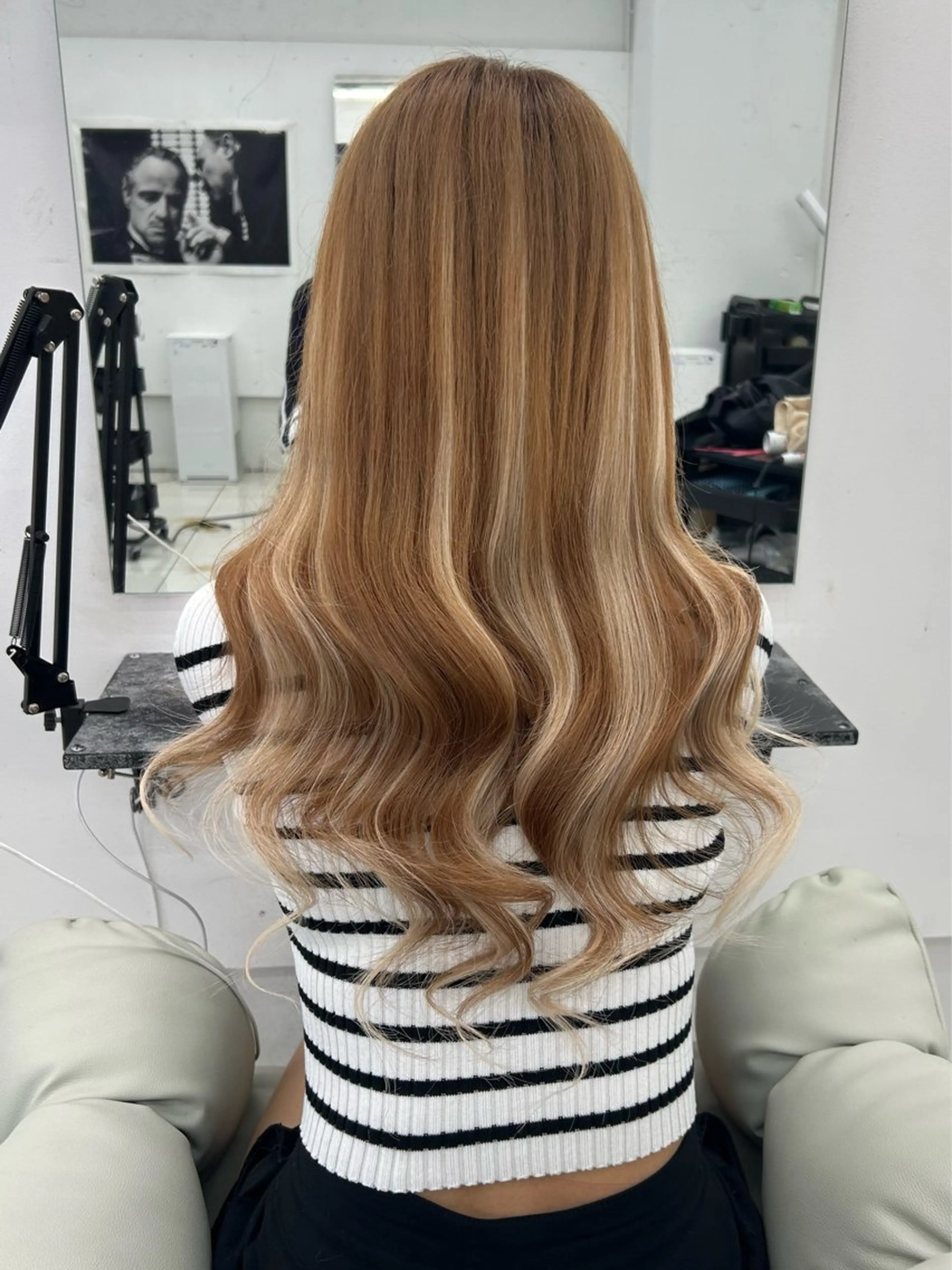 ロング 吉田 彩乃のヘアスタイル