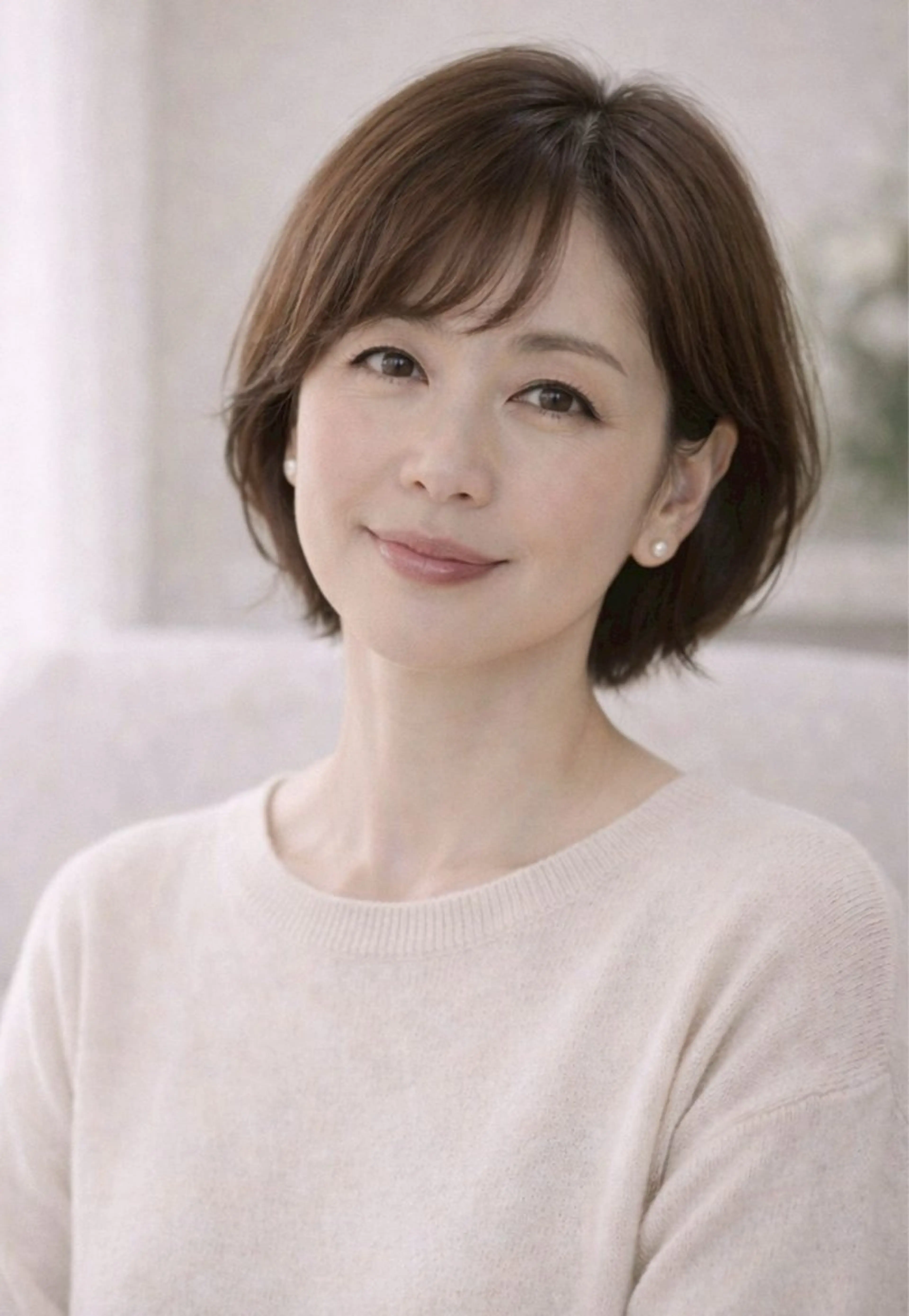 カット＋透明感カラー＋トリートメント＋炭酸シャンプーの写真