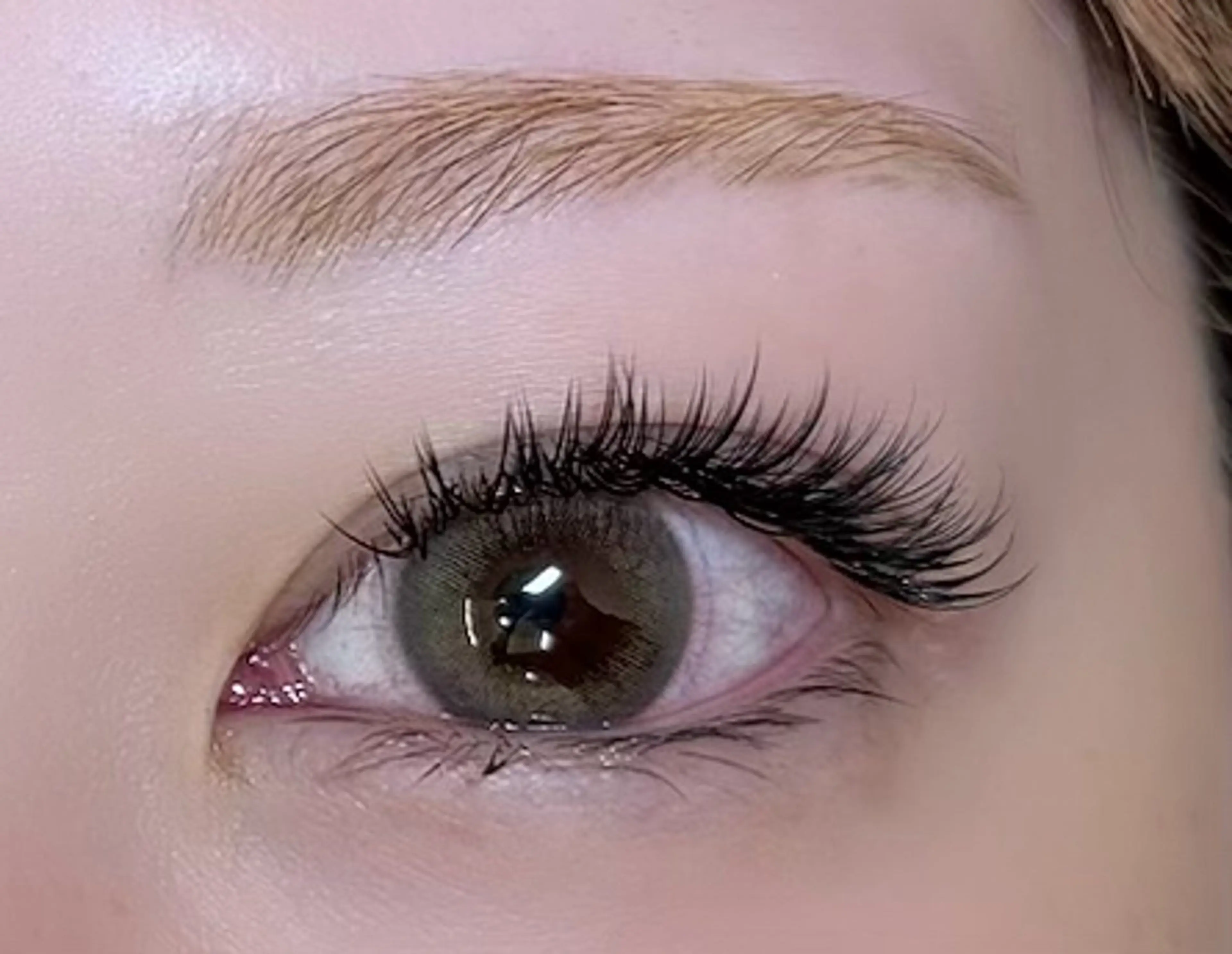 マツエク・マツパ フラットラッシュ まつげパーマ 一重×まつ毛パーマ 5日空き有り♡ ERIKA♡のマツエク・マツパデザイン