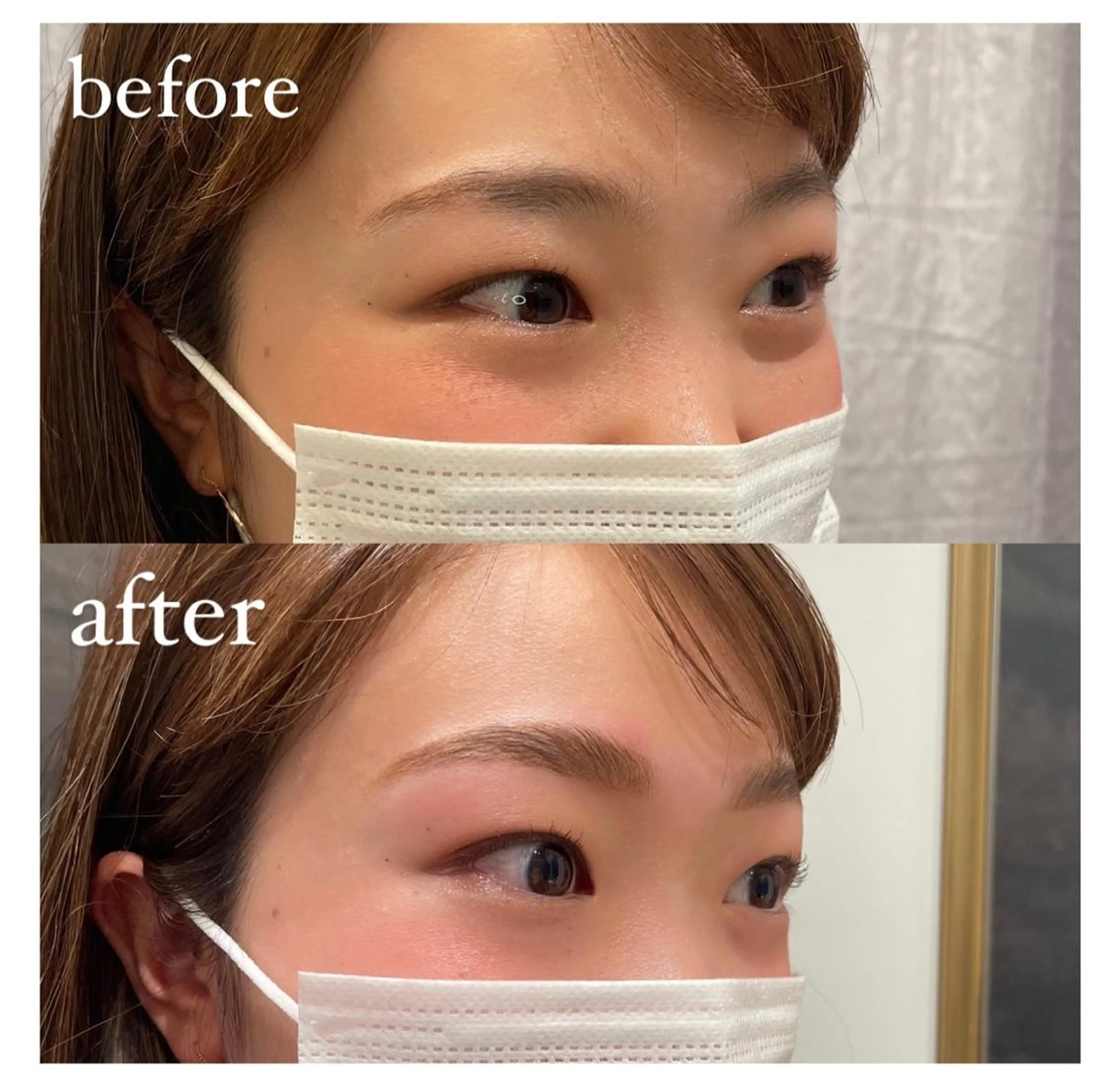 アイブロウ 青田 頼子のヘアスタイル