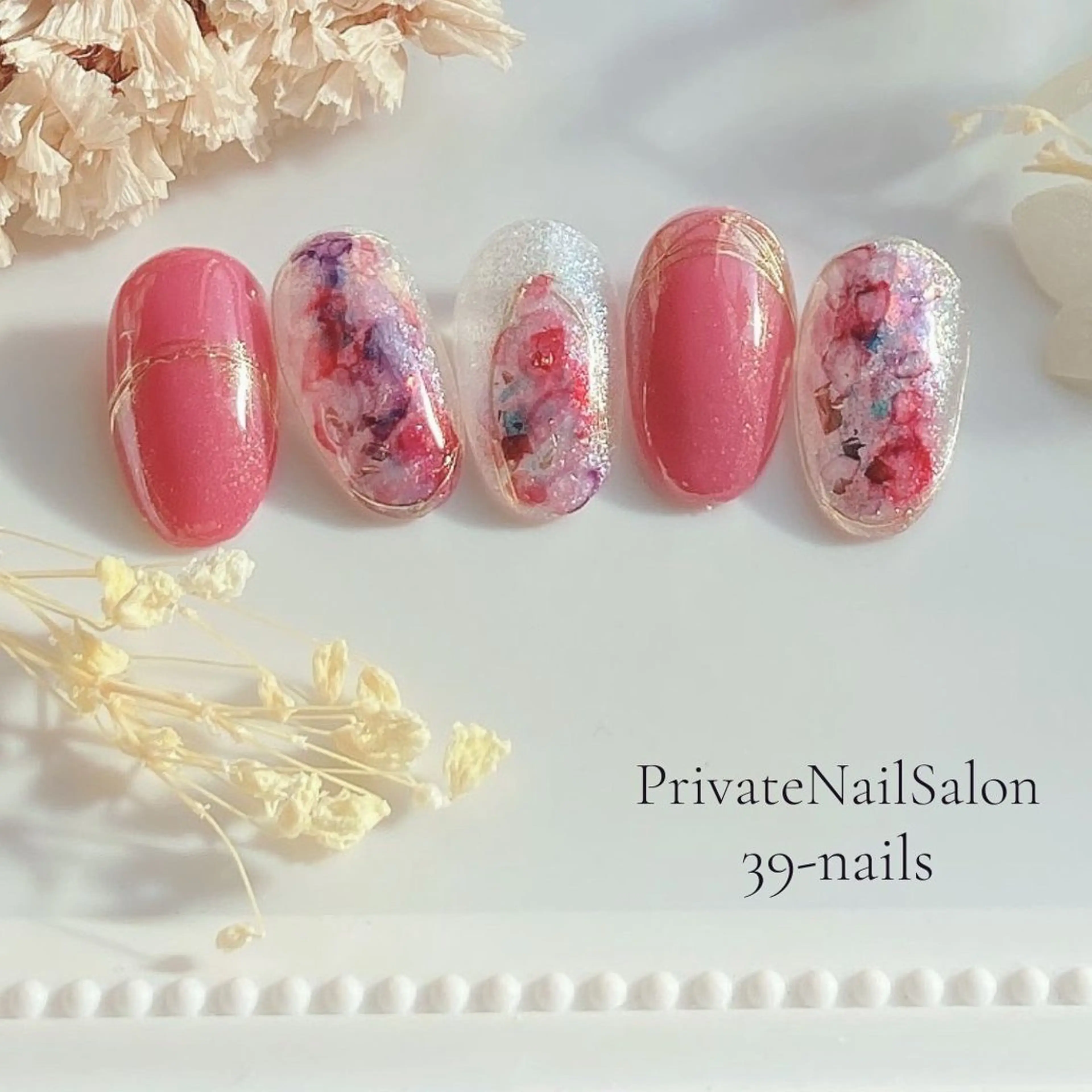 ネイル ニュアンスネイル ハンドネイル 39-nails EharaMikuのネイルデザイン