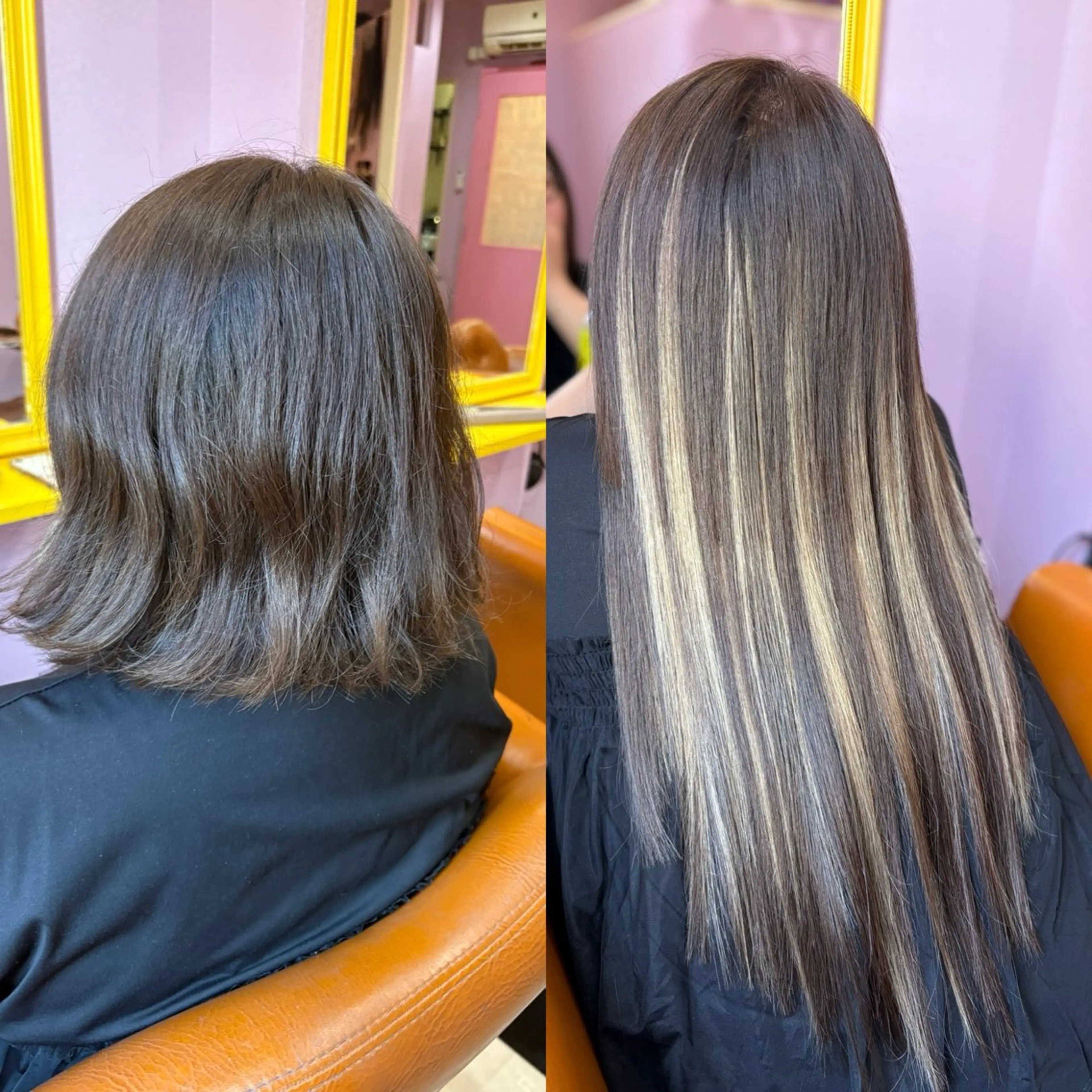 ショート エクステ チビ編み込みエクステ どぅ〜す/YUIのヘアスタイル