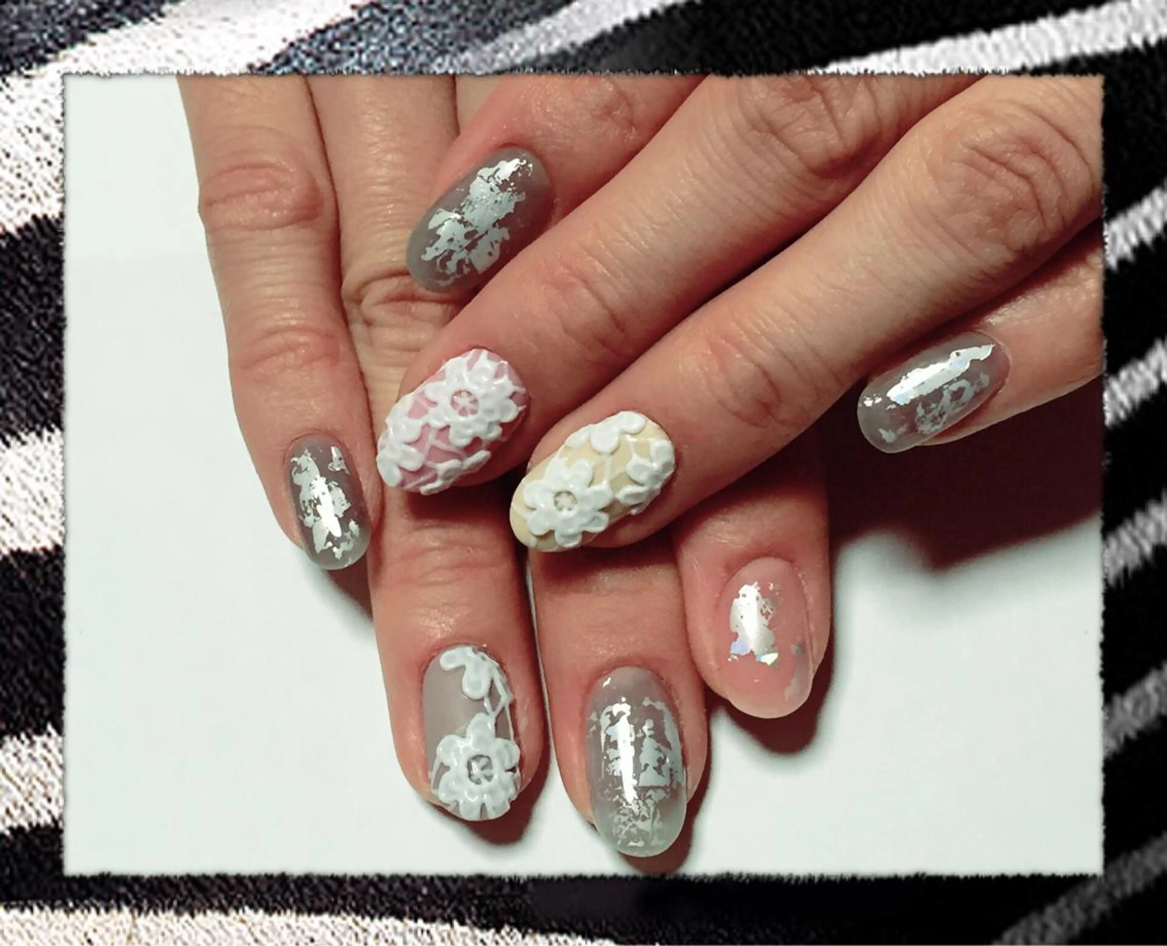 ネイル レース atelier chic+所属・atelier chic+のネイルデザイン